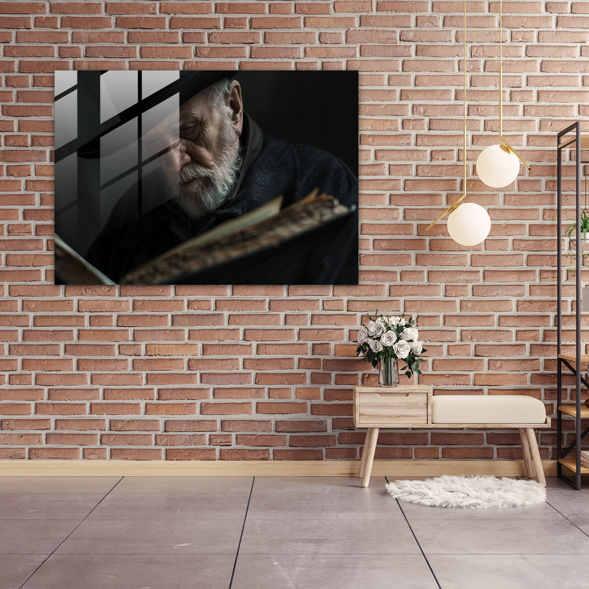 Rembrandt Glass Print Modern Art - Rembrandt, Rembrandt, Book, Modern Art