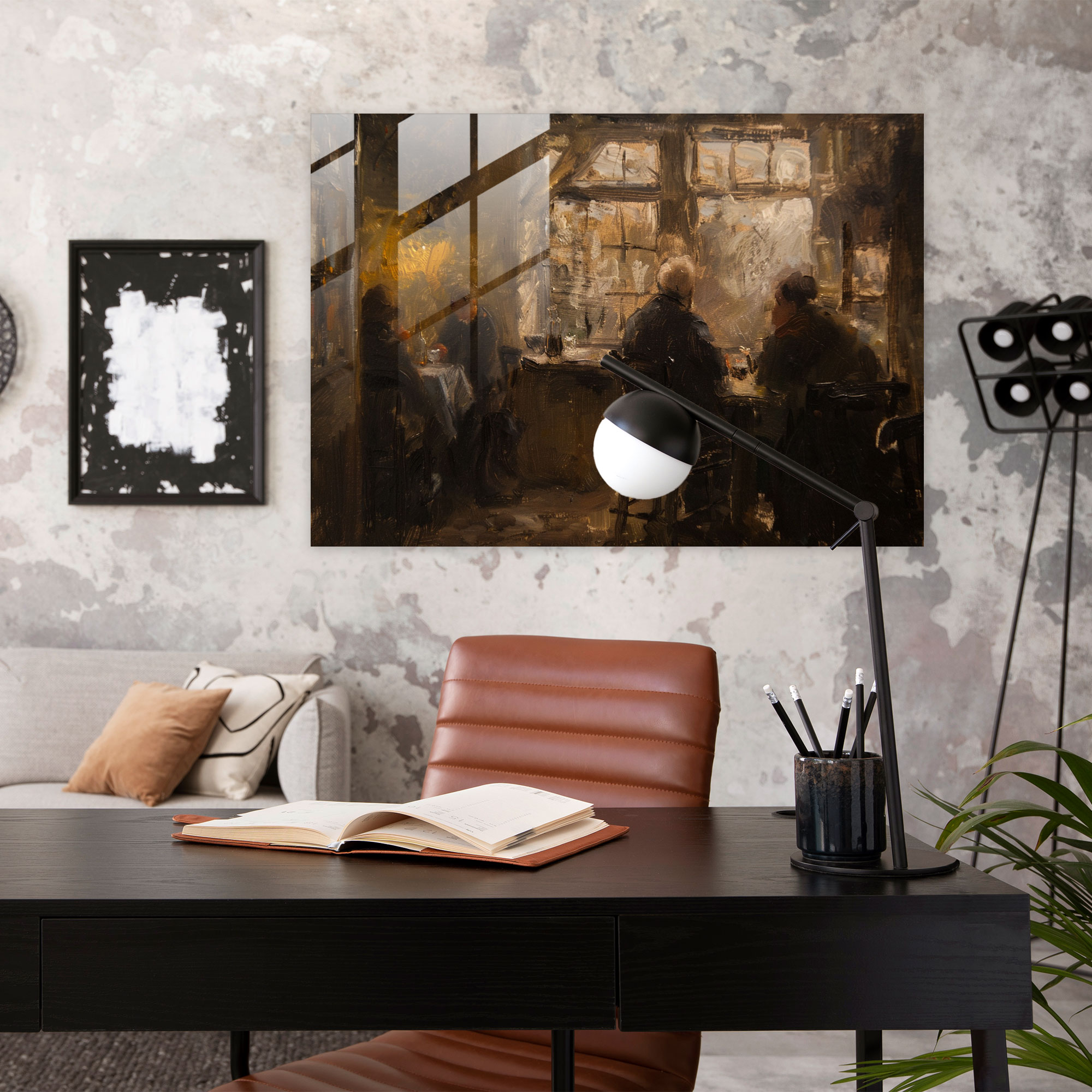 Rembrandt Modern Art - Rembrandt, Raw Emotion, Everyday Life, Delicate Brushwork