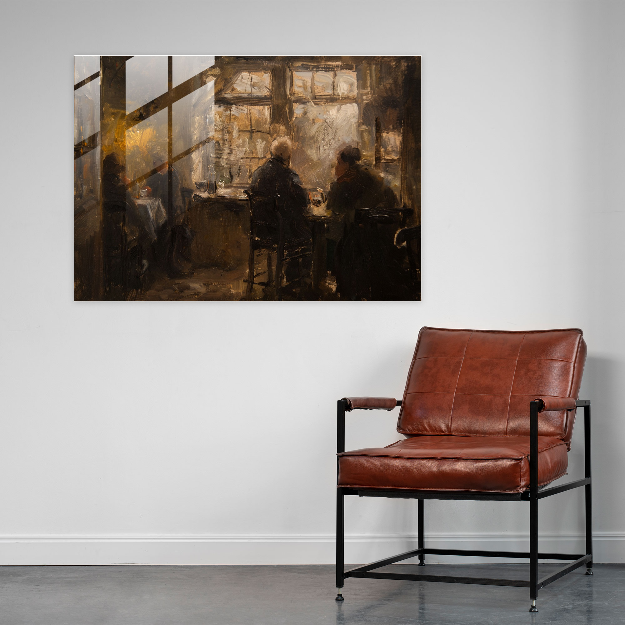 Rembrandt Modern Art - Rembrandt, Raw Emotion, Everyday Life, Delicate Brushwork