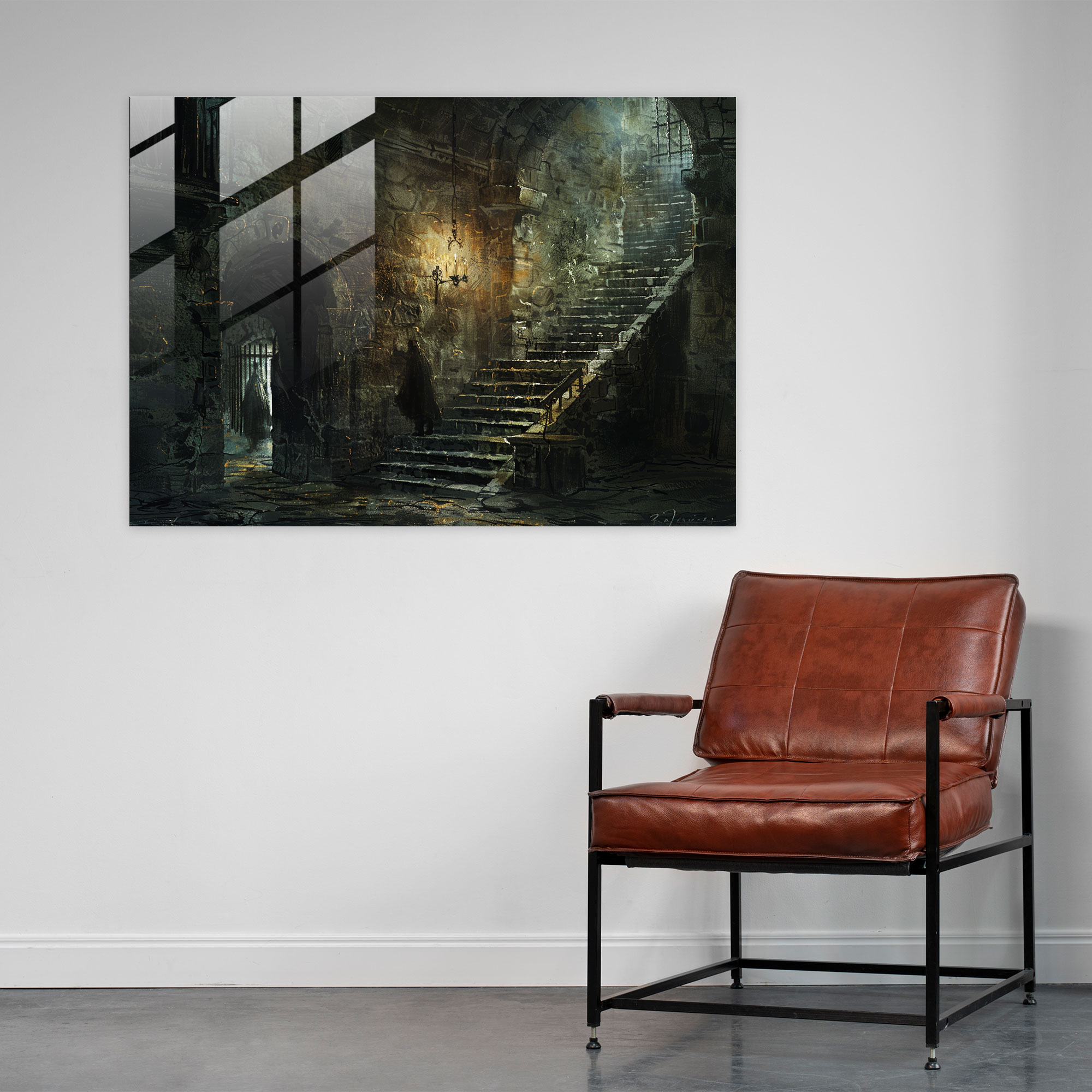 Rembrandt Glass Wall Art - Rembrandt, Hidden Details, Rembrandt, Soft Lighting