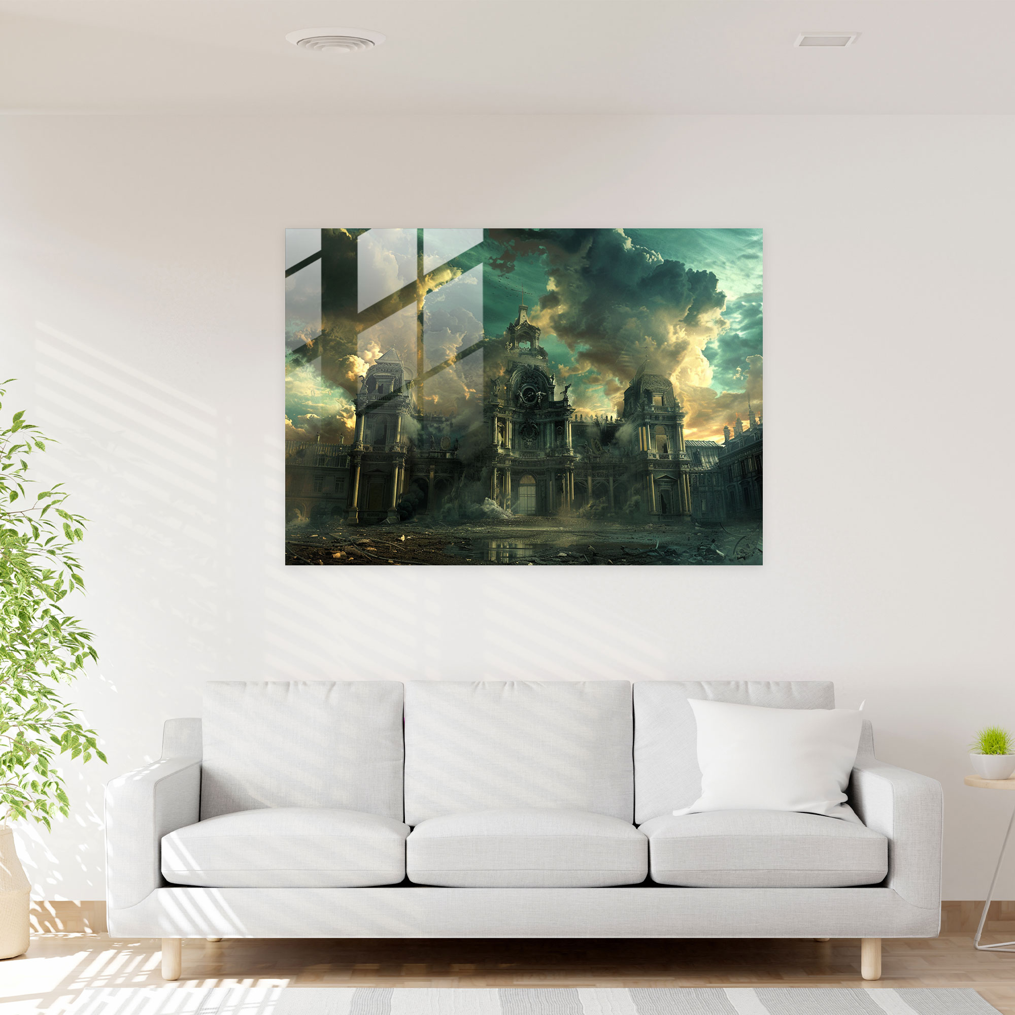 Rembrandt Wall Decoration - Rembrandt, Wall Decoration, Dramatic Sky, Intricate Details