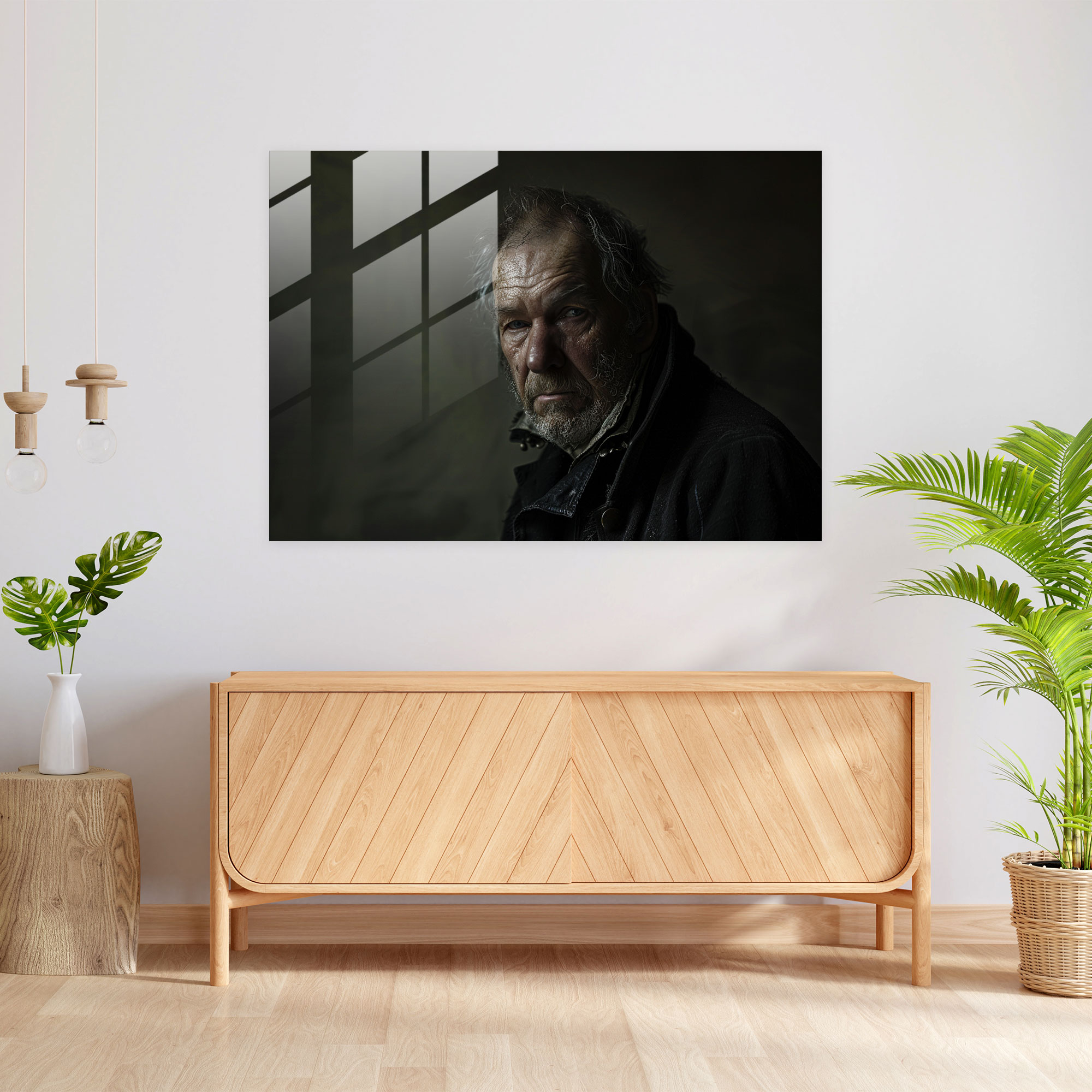 Rembrandt Glass Print - Rembrandt, Modern Art, Glass Wall Art, Rembrandt