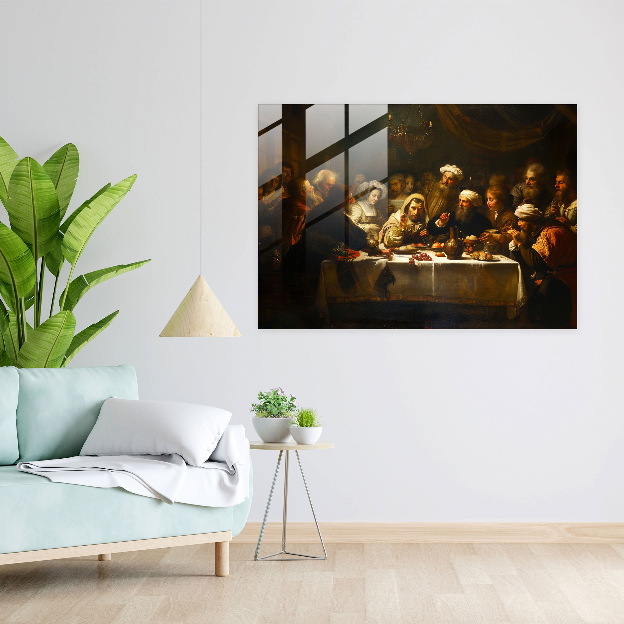 Rembrandt Glass Wall Art - Rembrandt, Modern Art, Rembrandt, Glass Art