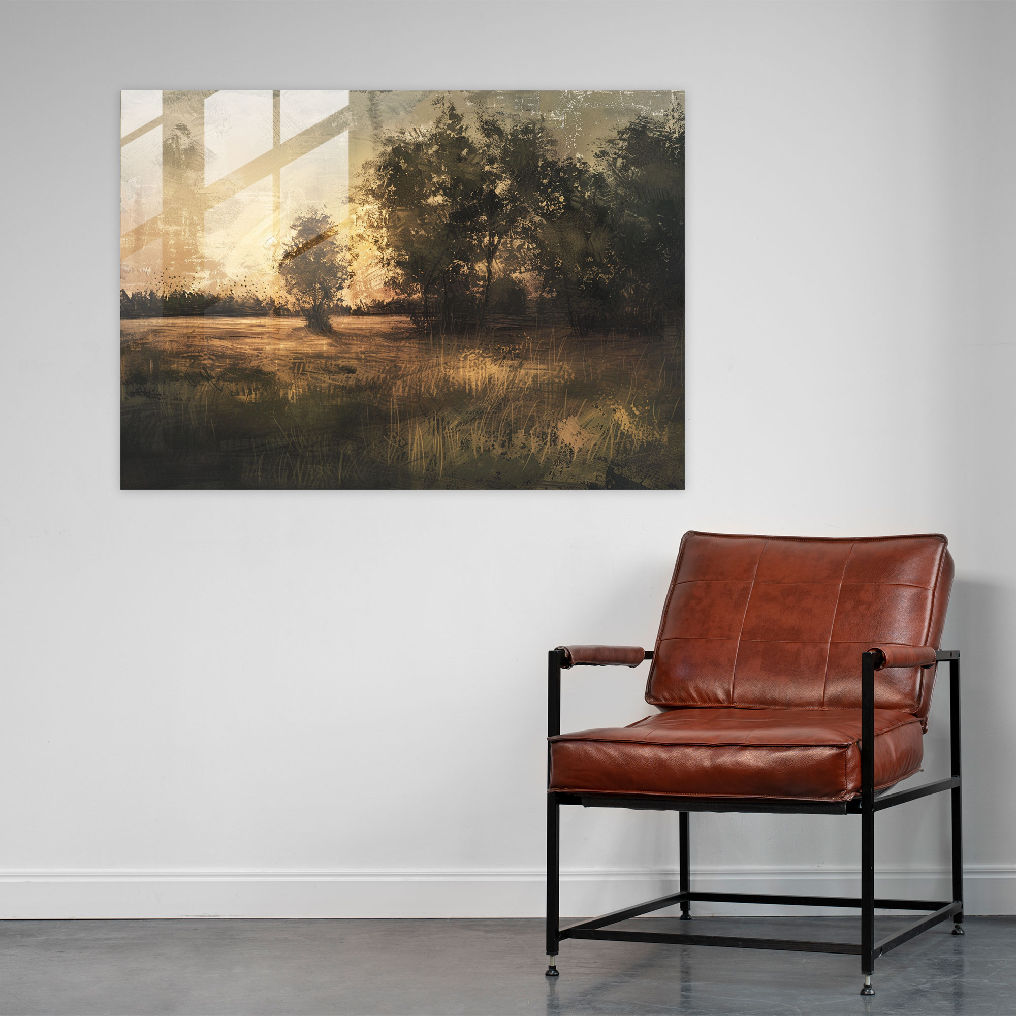 Rembrandt Modern Art - Rembrandt, Modern Art, Home Decoration, Glass Wall Art