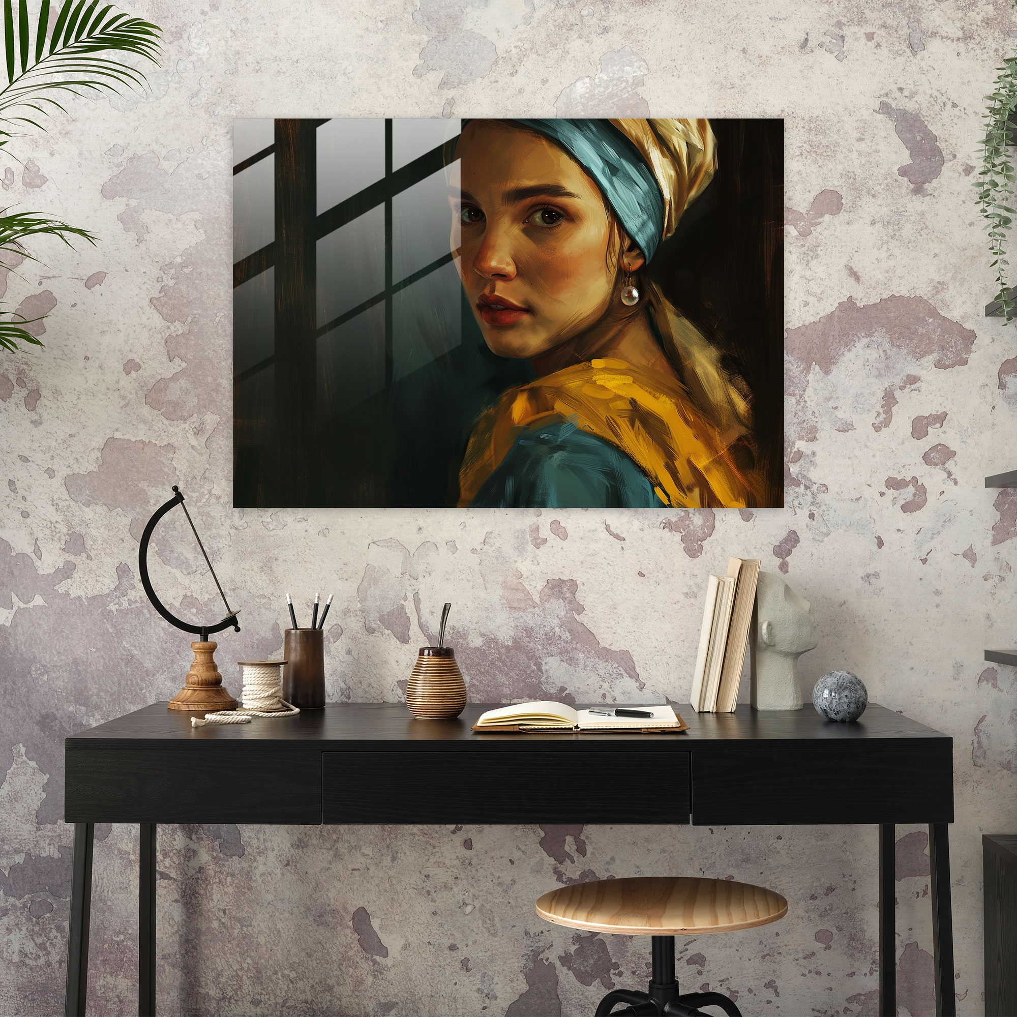 Rembrandt Wall Decoration - Rembrandt, Wall Decoration, Rembrandt, Glass Art