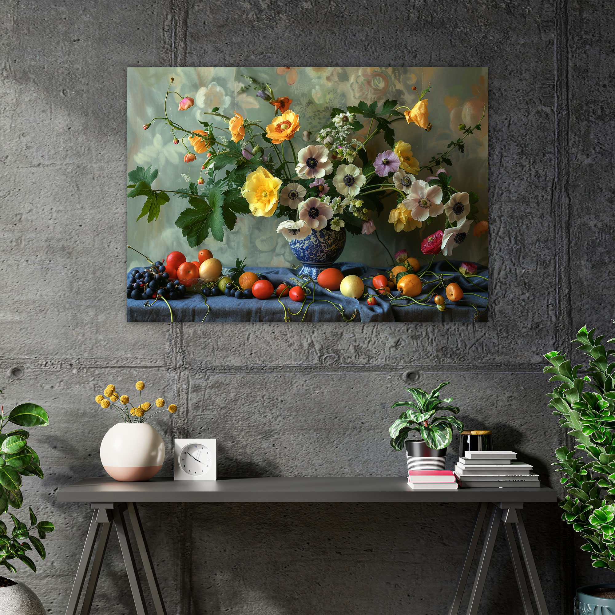 Realism Flower Wall Decoration - Realism, Canvas Print, Canvas, Wall Art