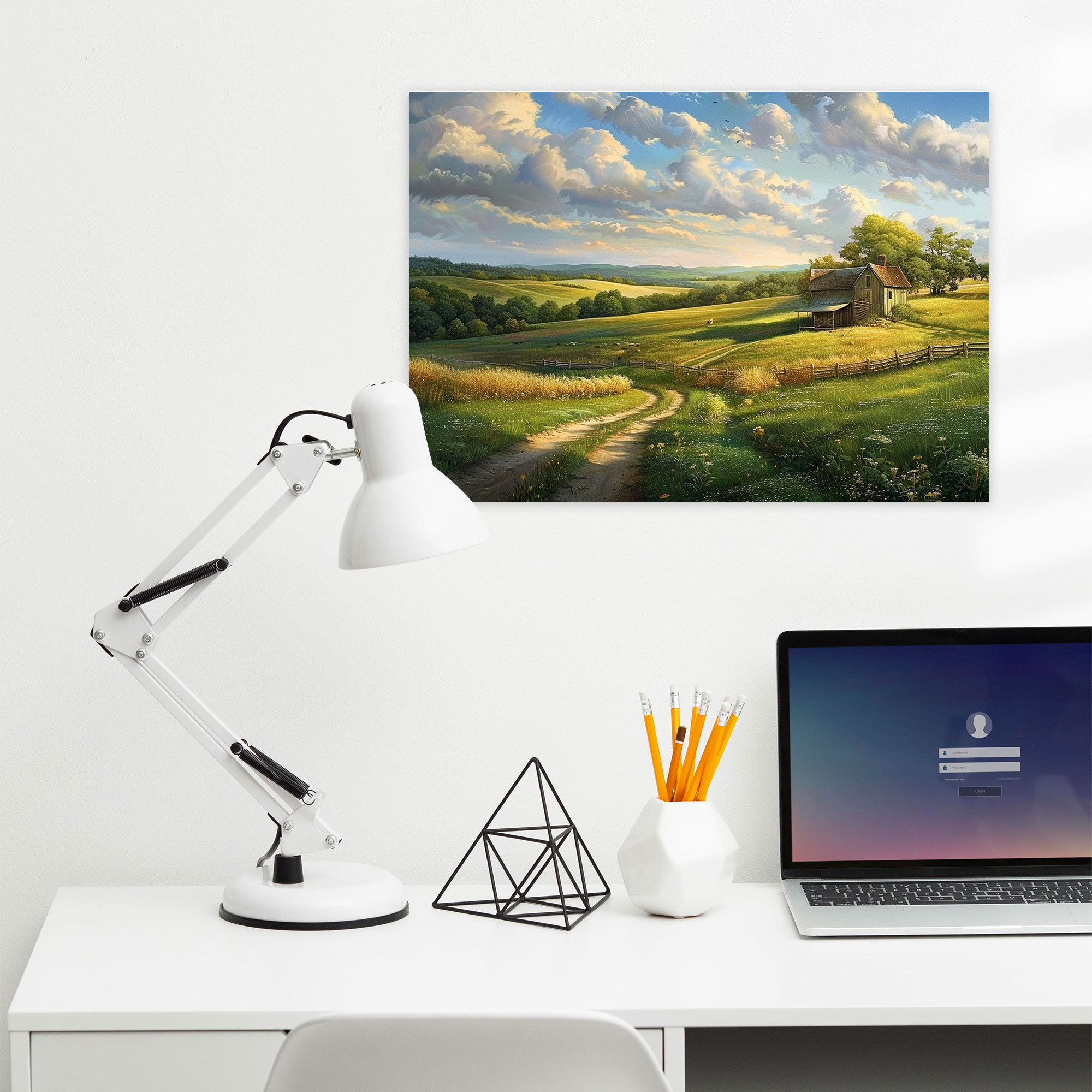 Realism Countryside Wall Art - Realism, Canvas Print, Home Decoration, Canvas Wall Art