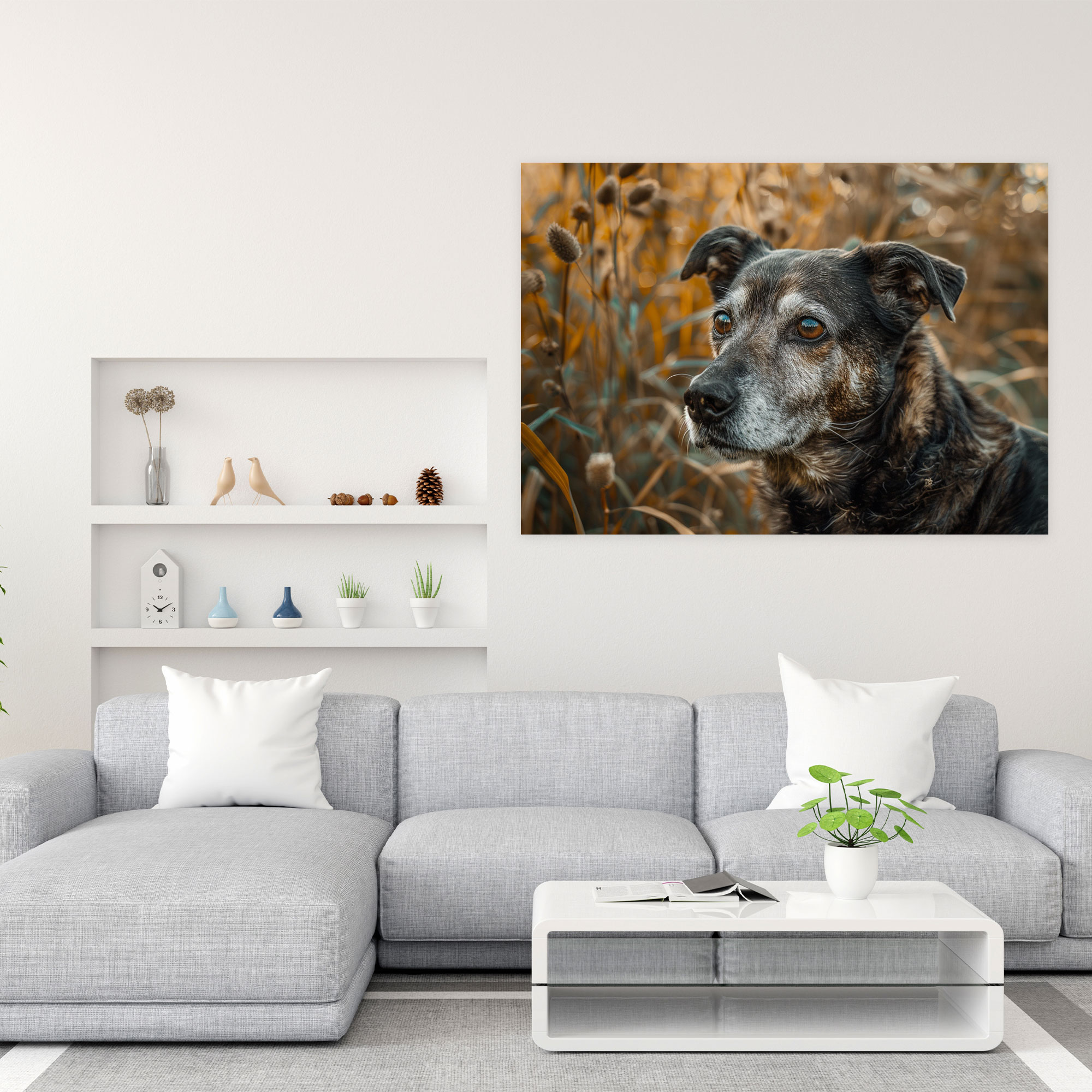 Realism Pet Portrait Canvas Print - Realism, Realism, Wall Art, Canvas Print