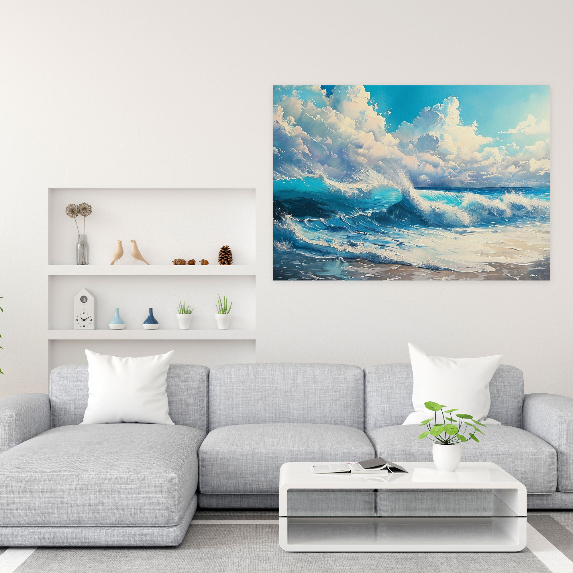 Realism Seascape Wall Decoration - Realism, Realism, Canvas Wall Art, Canvas