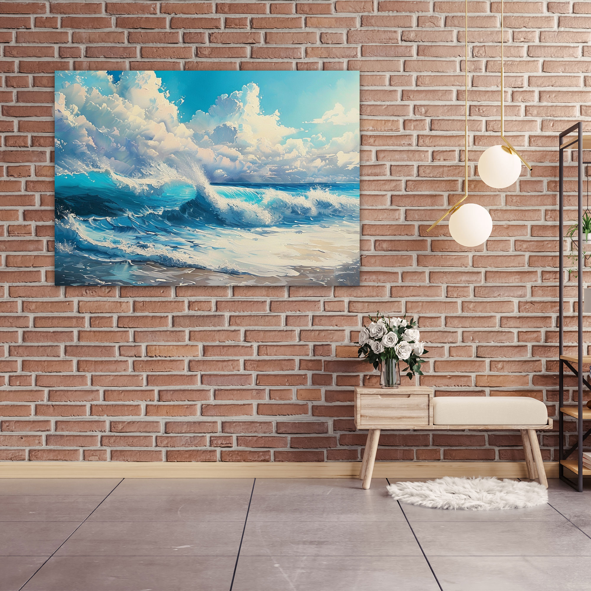 Realism Seascape Wall Decoration - Realism, Realism, Canvas Wall Art, Canvas
