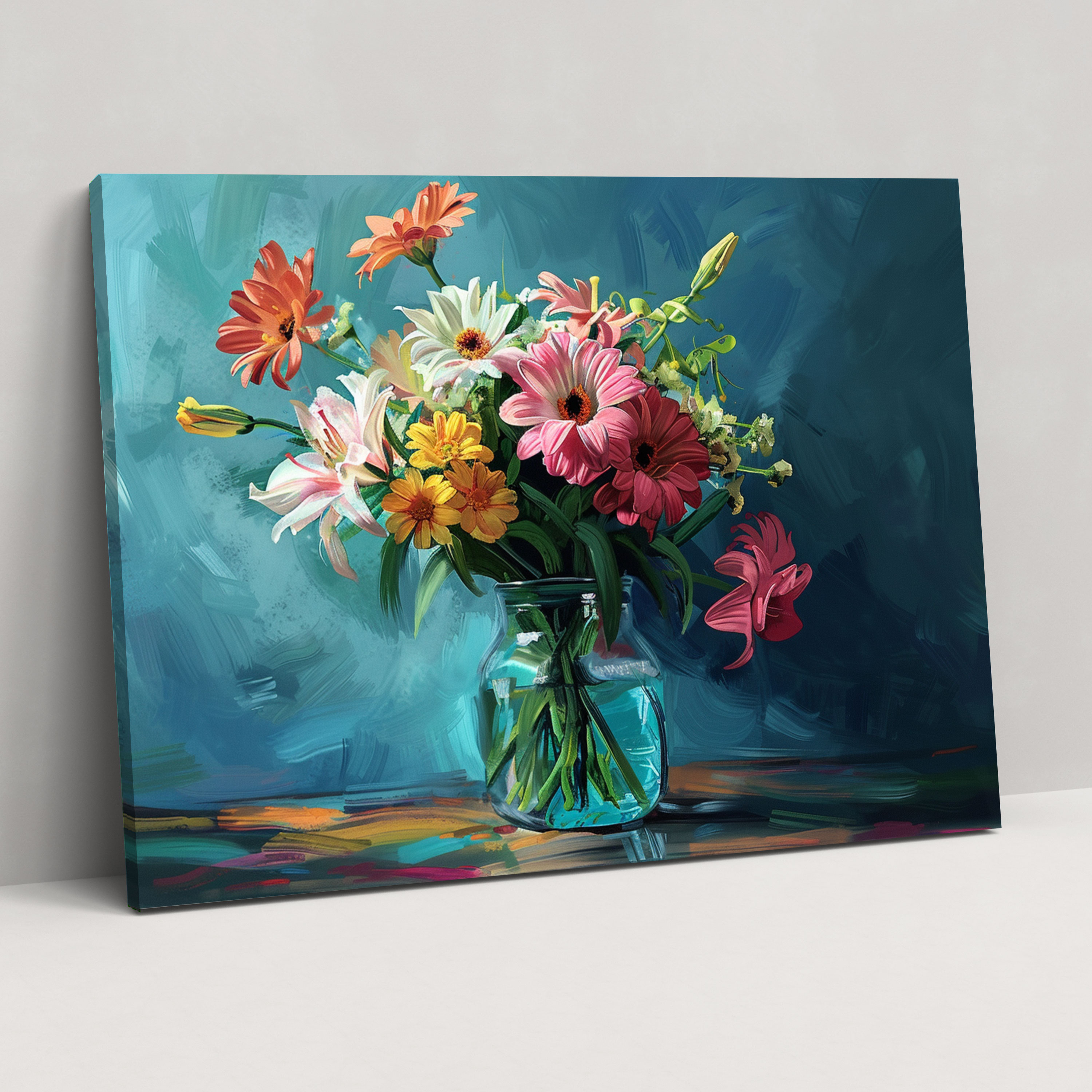 Realism Flowers Canvas Print - Realism, Nature, Canvas Print, Realism
