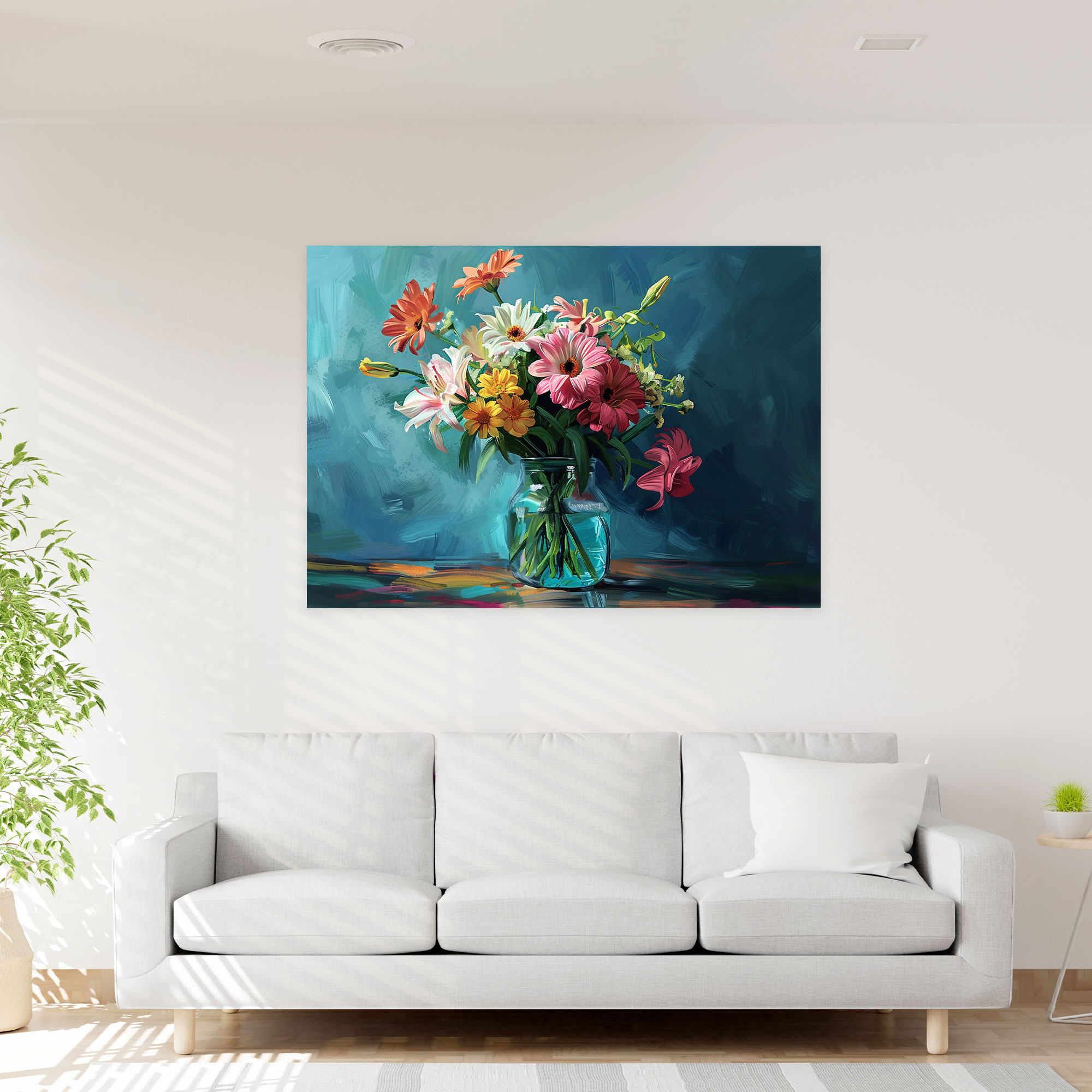 Realism Flowers Canvas Print - Realism, Nature, Canvas Print, Realism