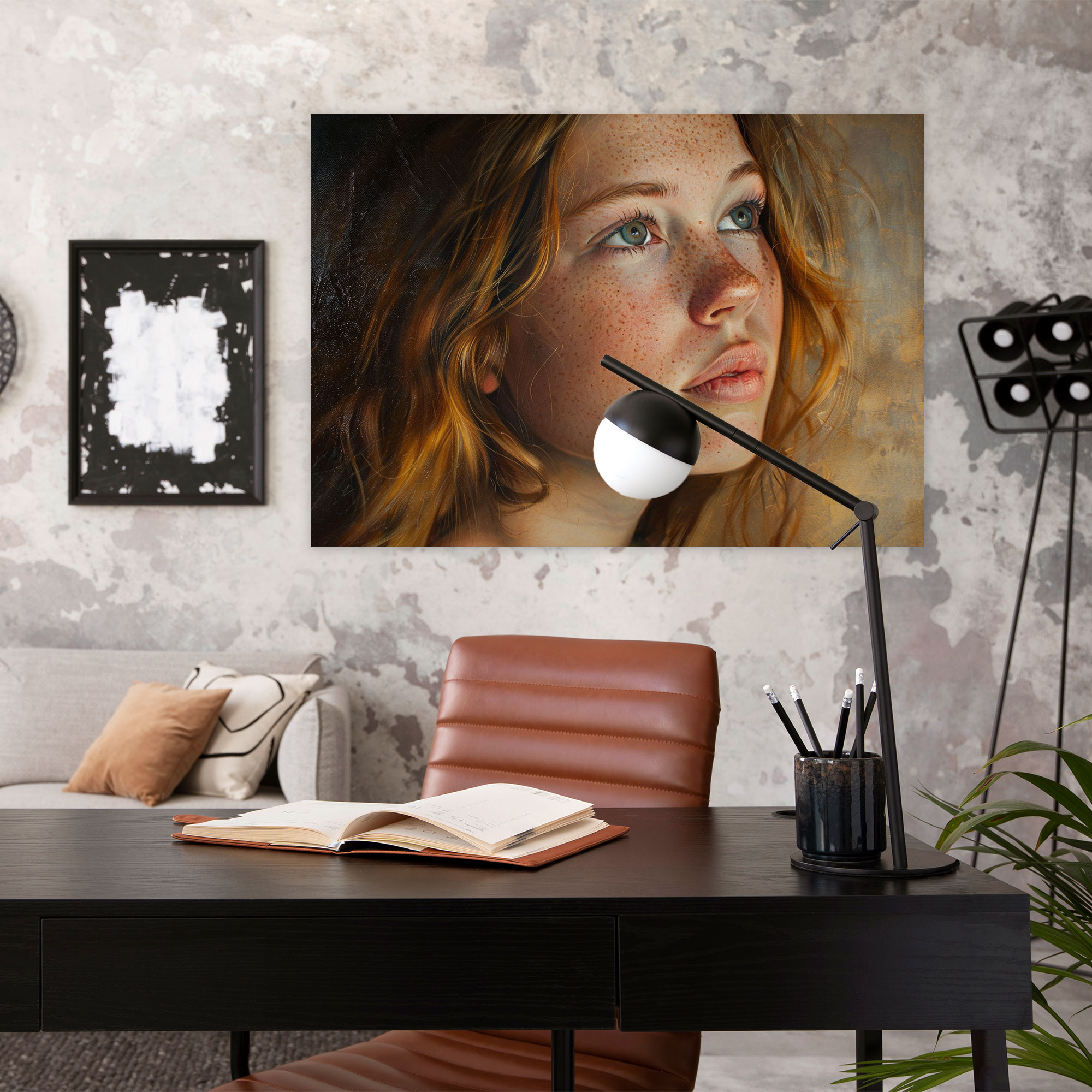Realism Portrait Wall Art - Realism, Elegance, Realism, Canvas
