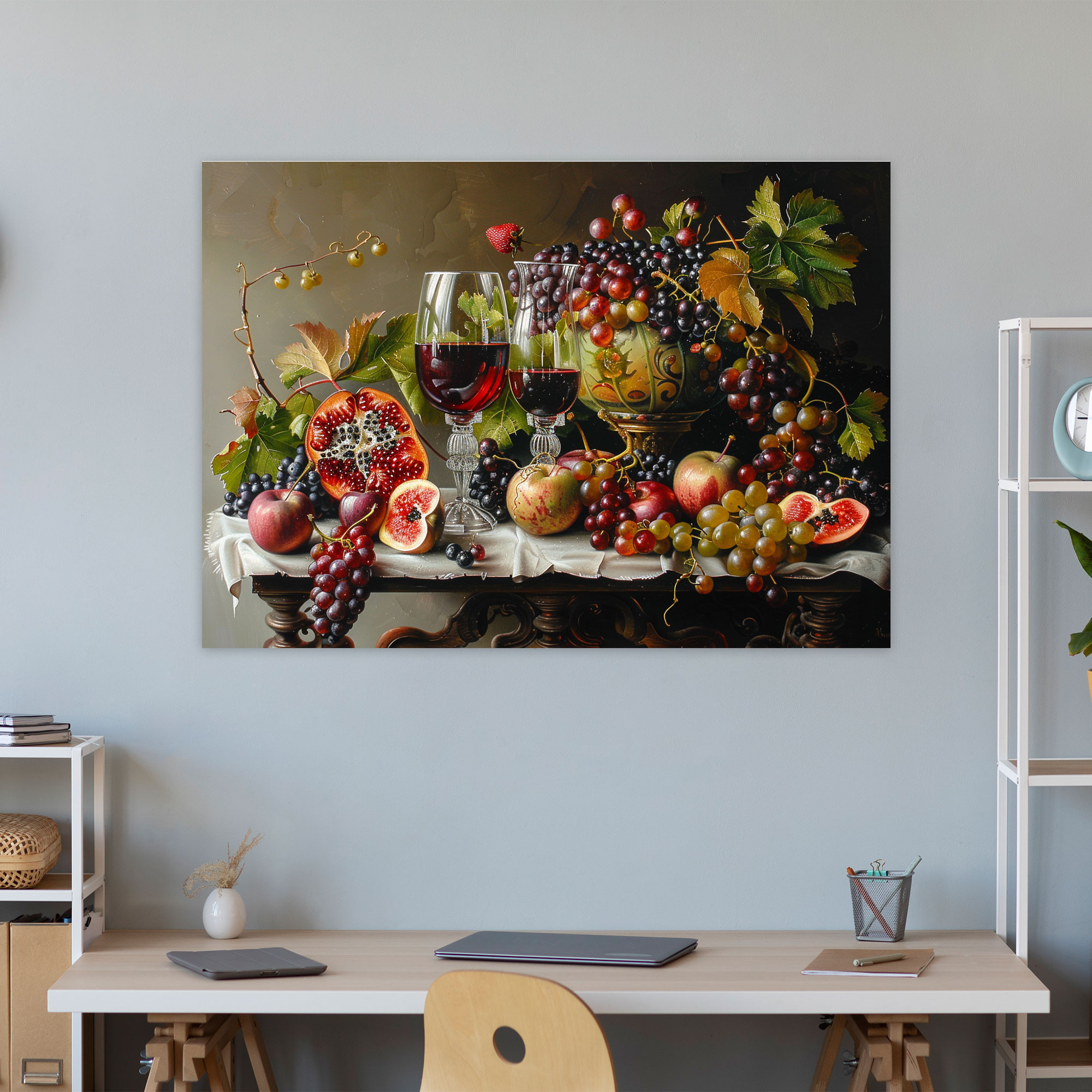 Realism Still Life Canvas Print - Realism, Still Life, Realism, Wall Decoration