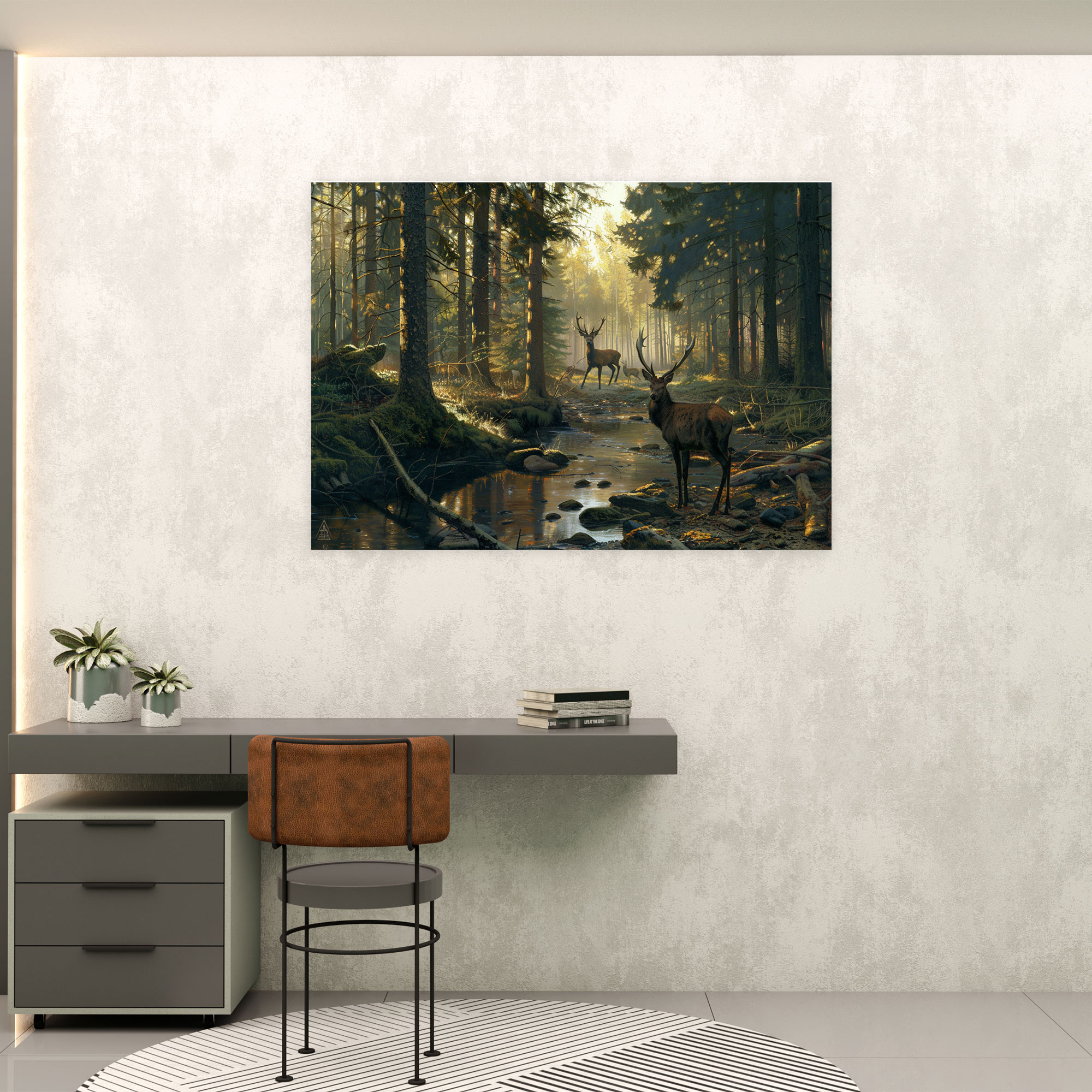 Realism Wildlife Canvas Print - Realism, Home Decoration, Wall Decoration, Wall Art