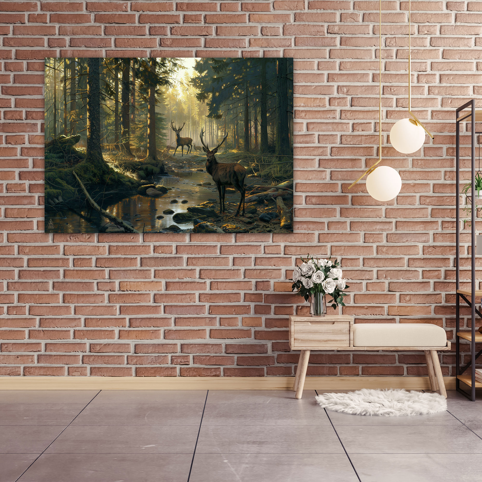 Realism Wildlife Canvas Print - Realism, Home Decoration, Wall Decoration, Wall Art