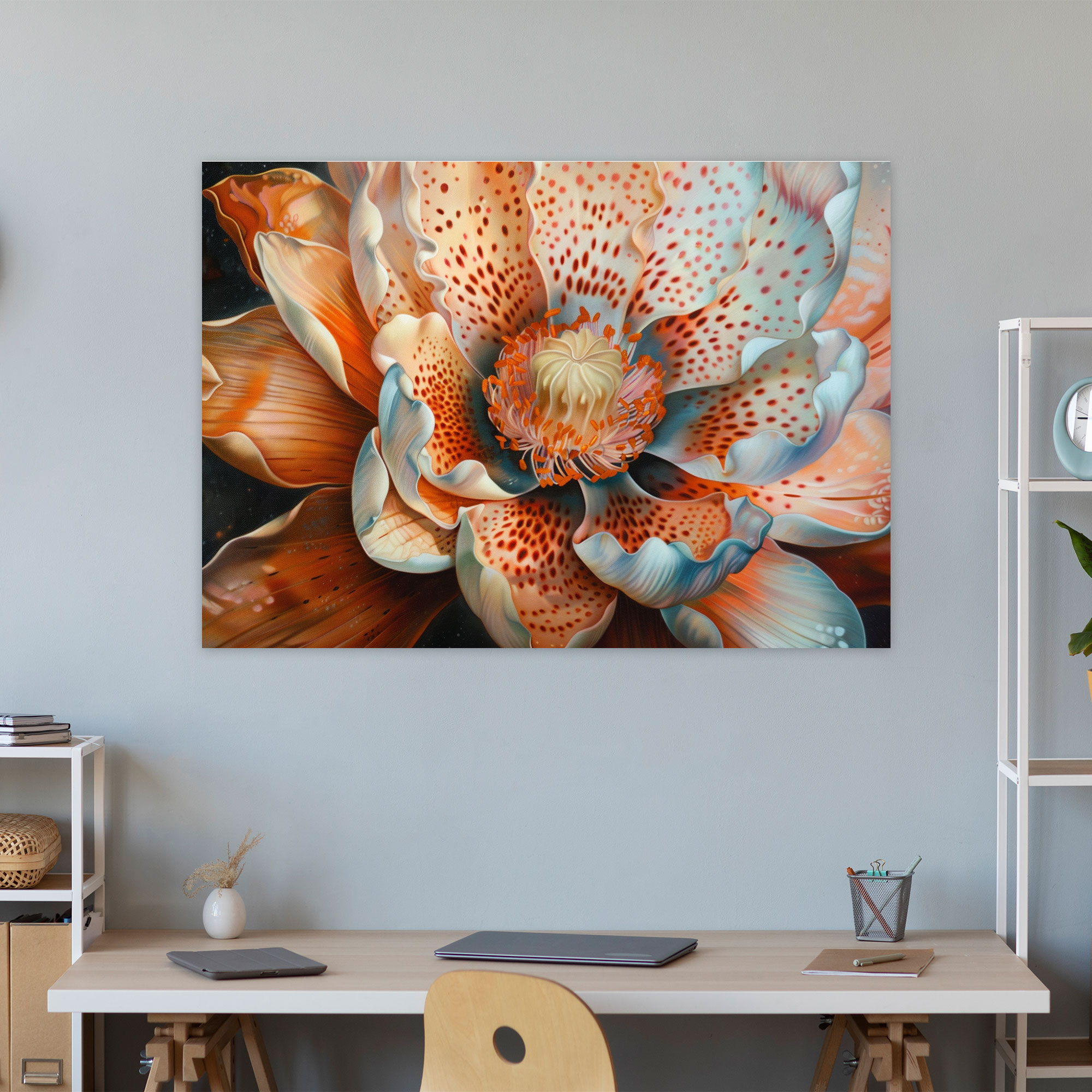 Realism Flower Close-Up Wall Art - Realism, Realism, Wall Art, Home Decoration