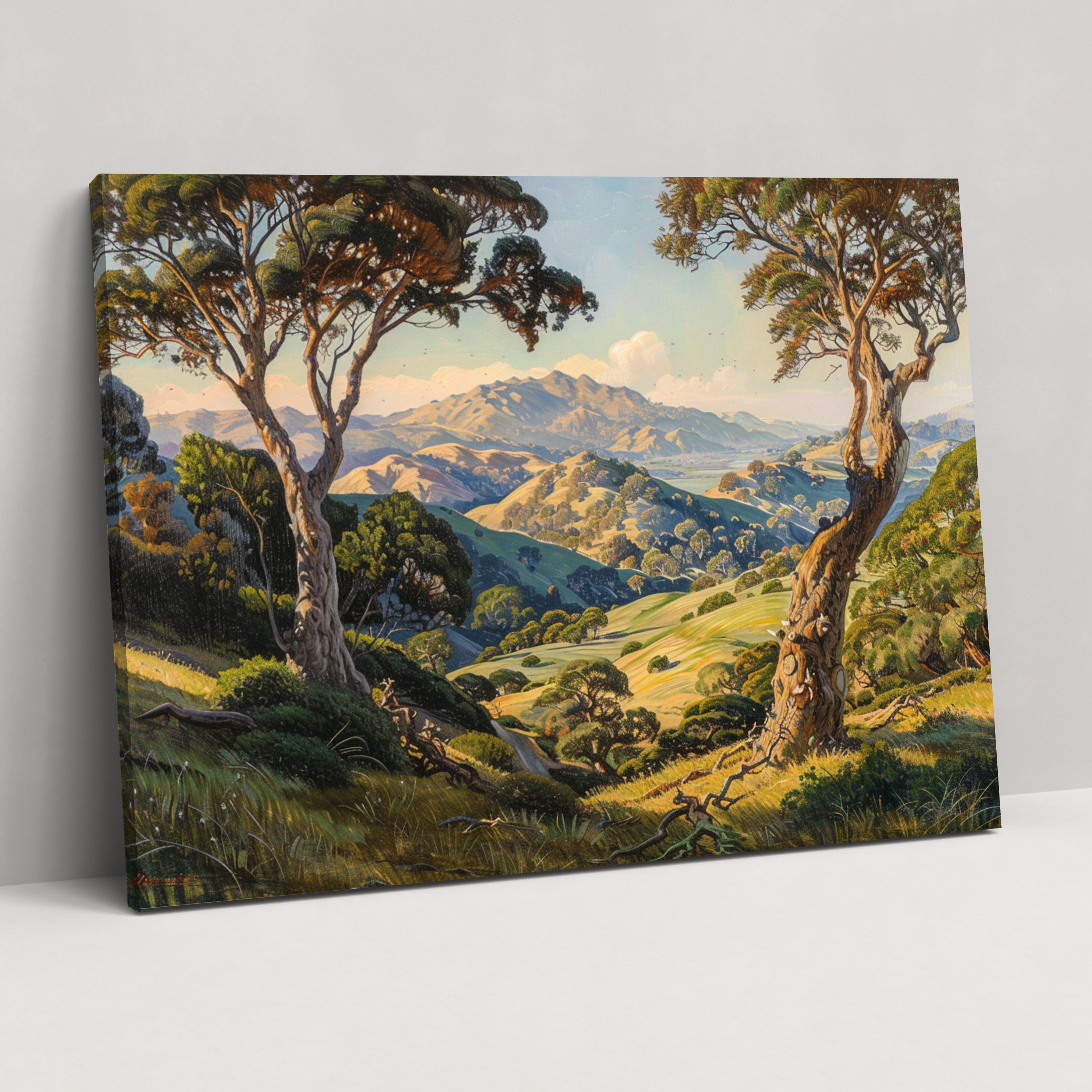 Realism Landscape Canvas Print - Realism, Wall Art, Canvas, Realism