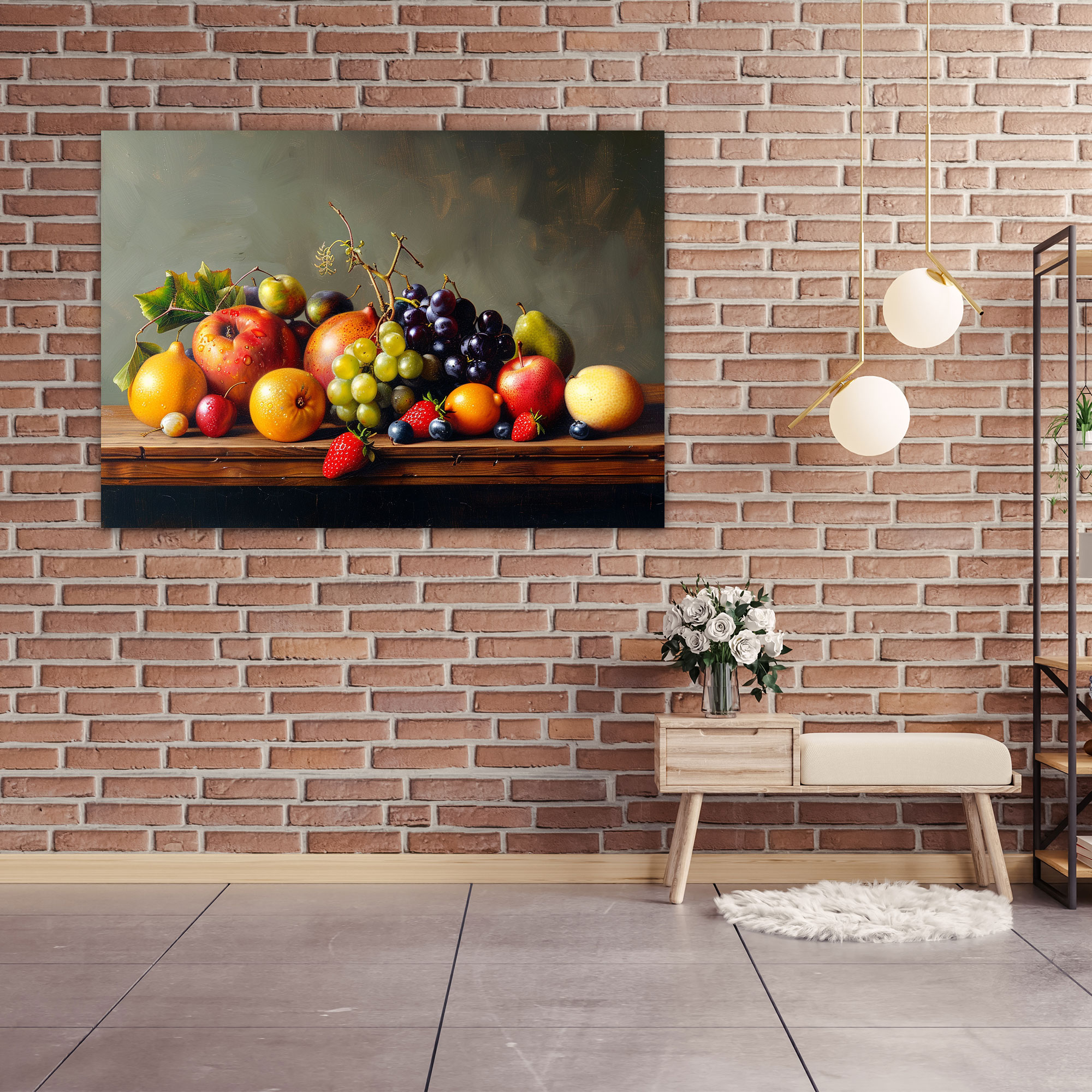 Realism Wall Art - Fruit Still Life - Realism, Home Decoration, Wall Art, Realism