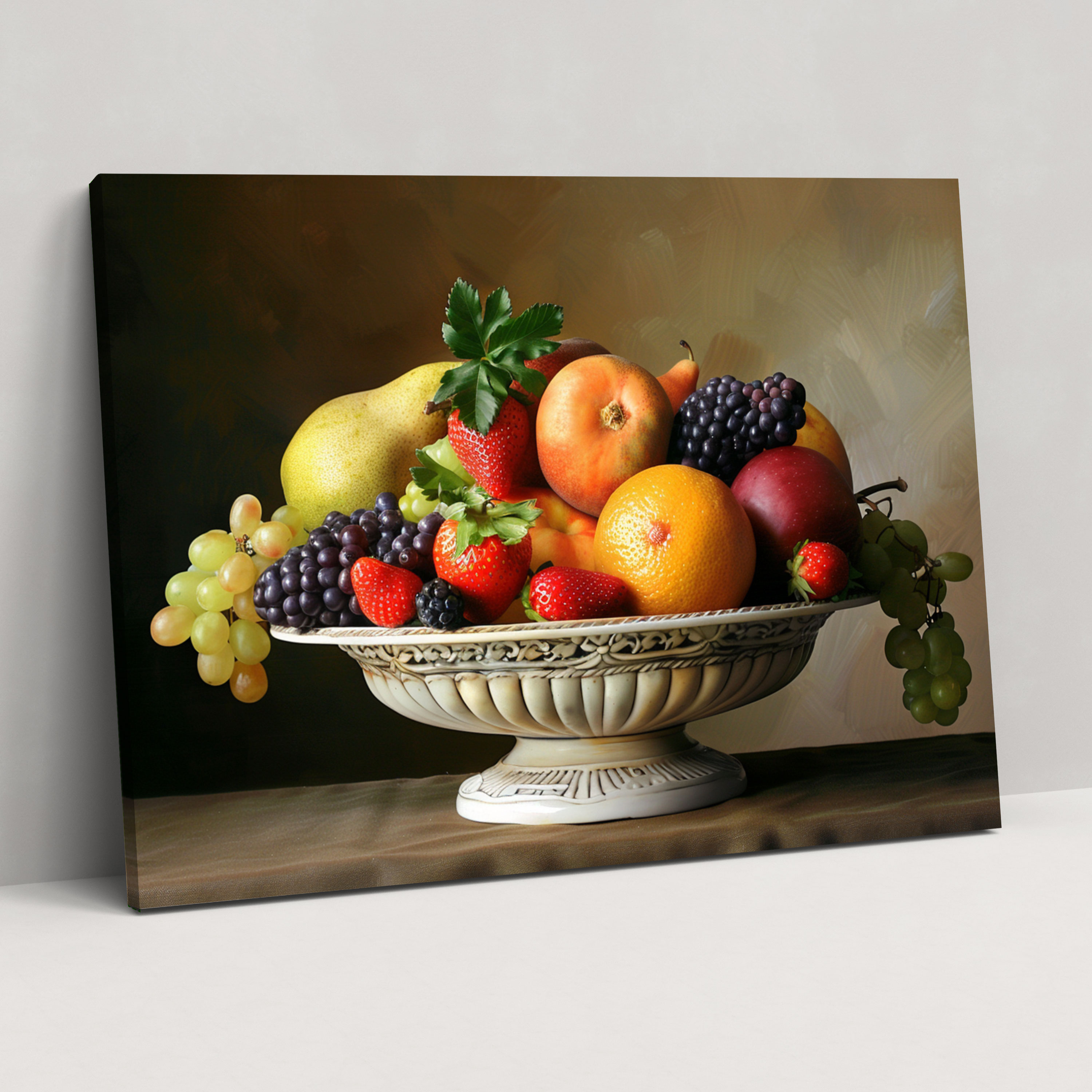 Realism Canvas Print - Fresh Fruits - Realism, Realistic Details, Canvas Wall Art, Canvas