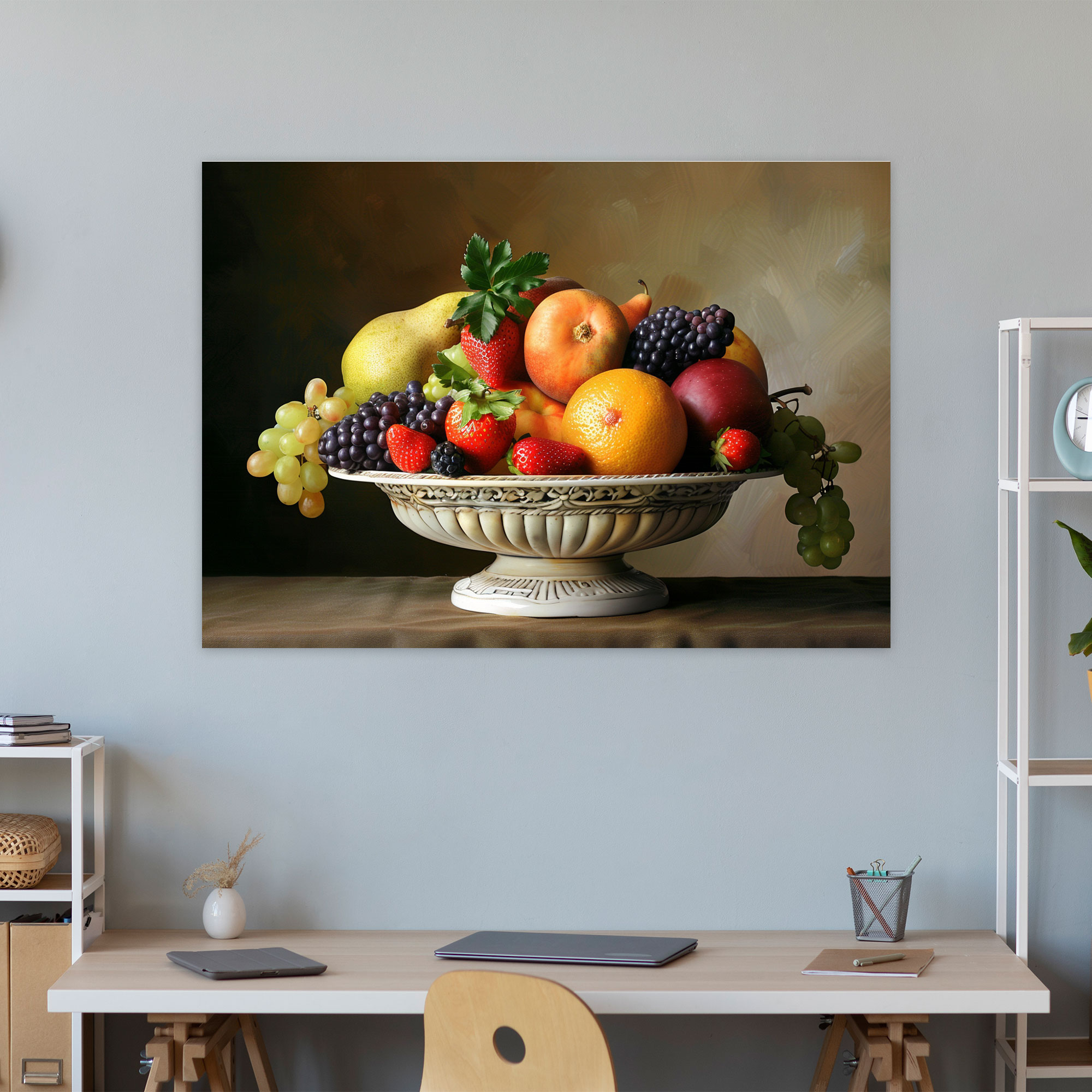 Realism Canvas Print - Fresh Fruits - Realism, Realistic Details, Canvas Wall Art, Canvas