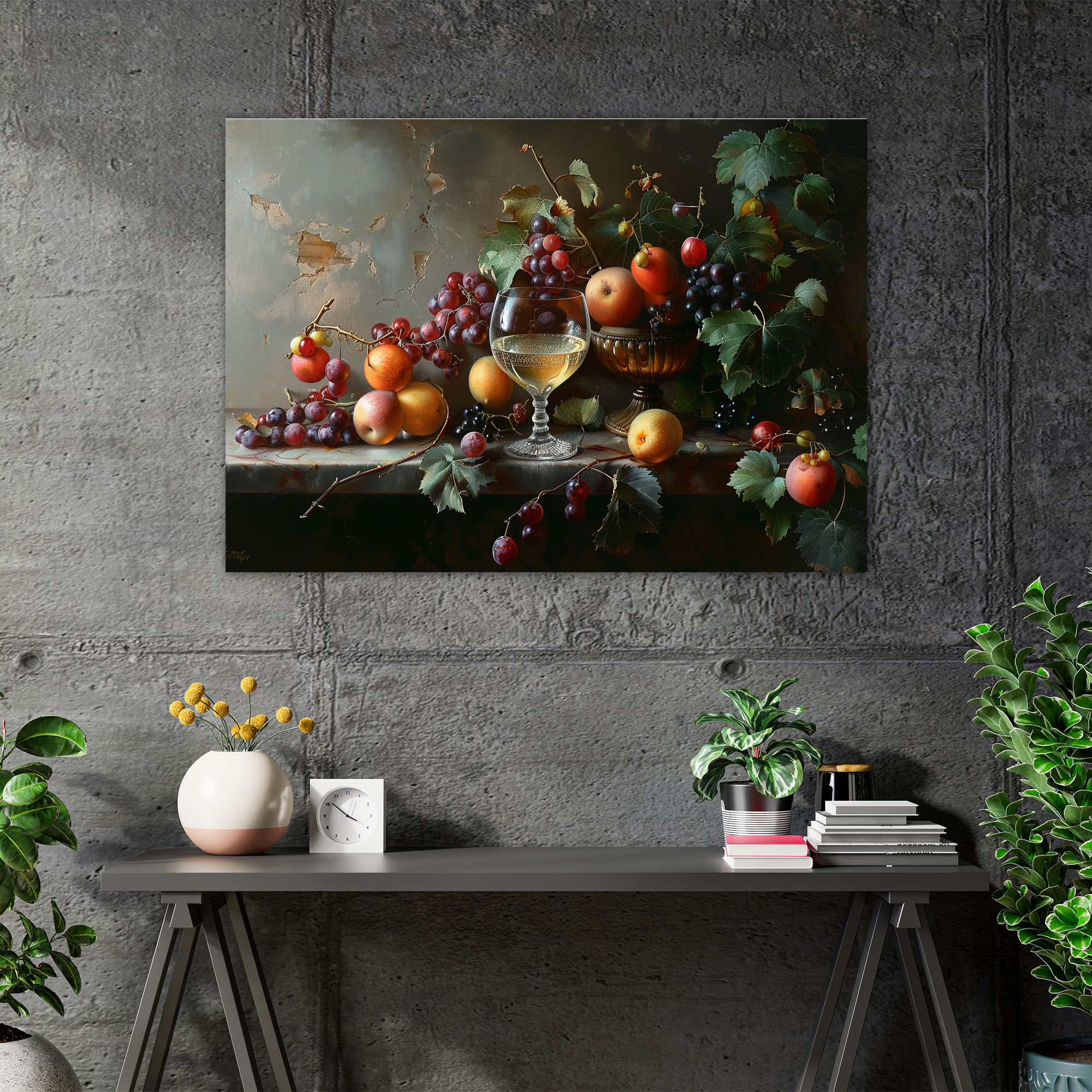 Realism Canvas Print: Classic Still Life - Realism, Canvas, Canvas Wall Art, Wall Decoration