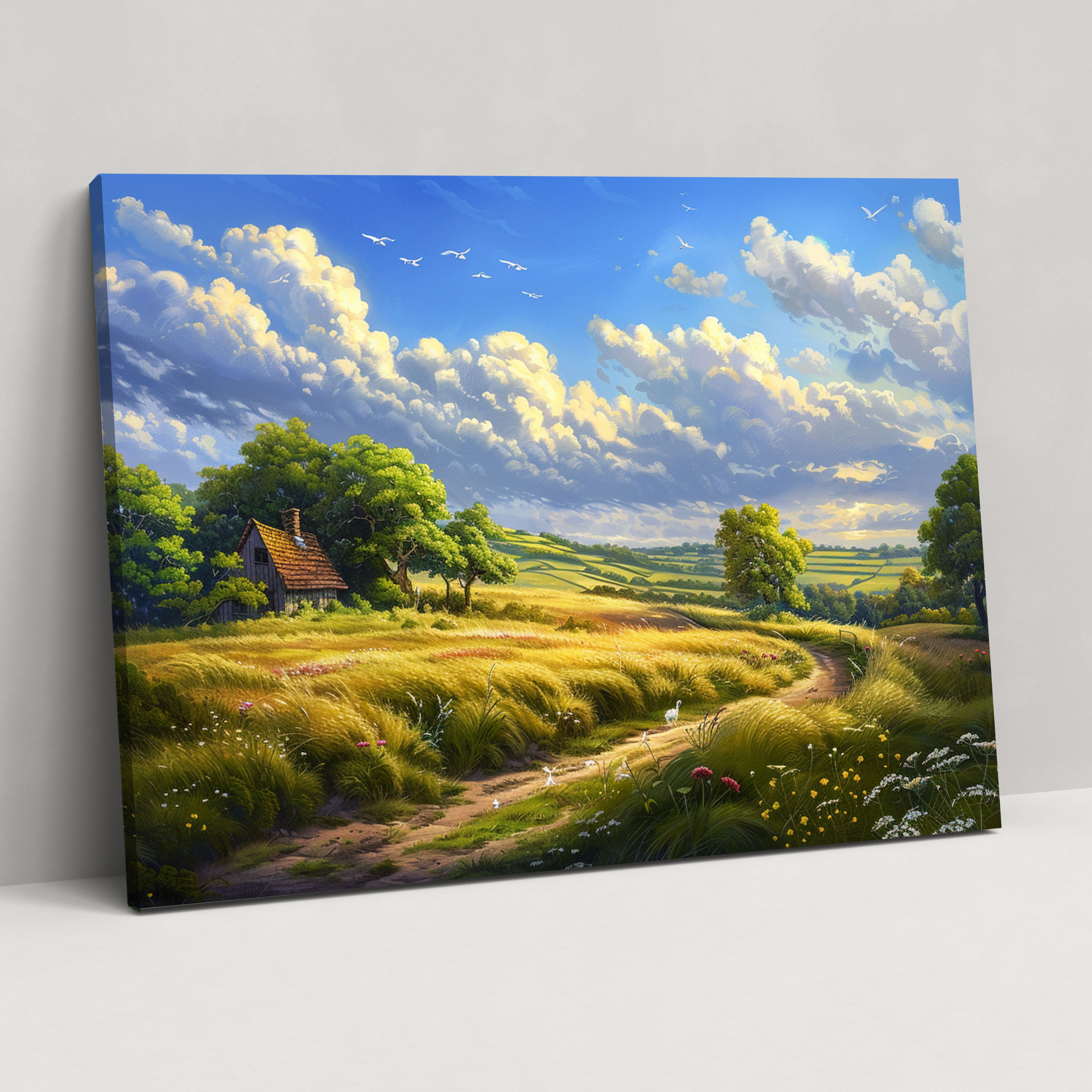 Realism Landscape Wall Art - Realism, Realism, Canvas, Wall Art