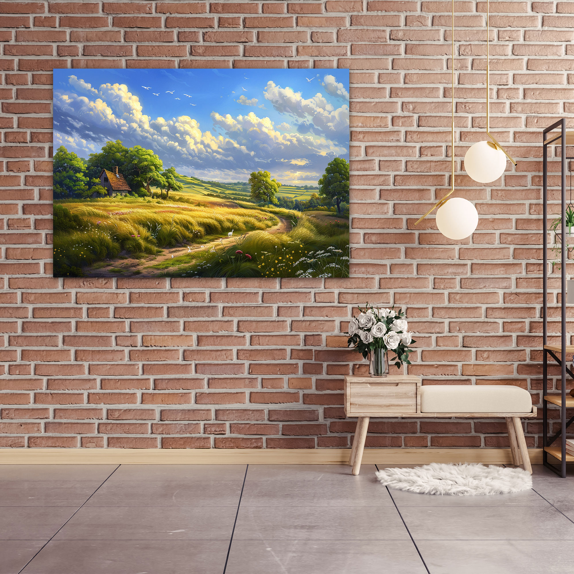 Realism Landscape Wall Art - Realism, Realism, Canvas, Wall Art