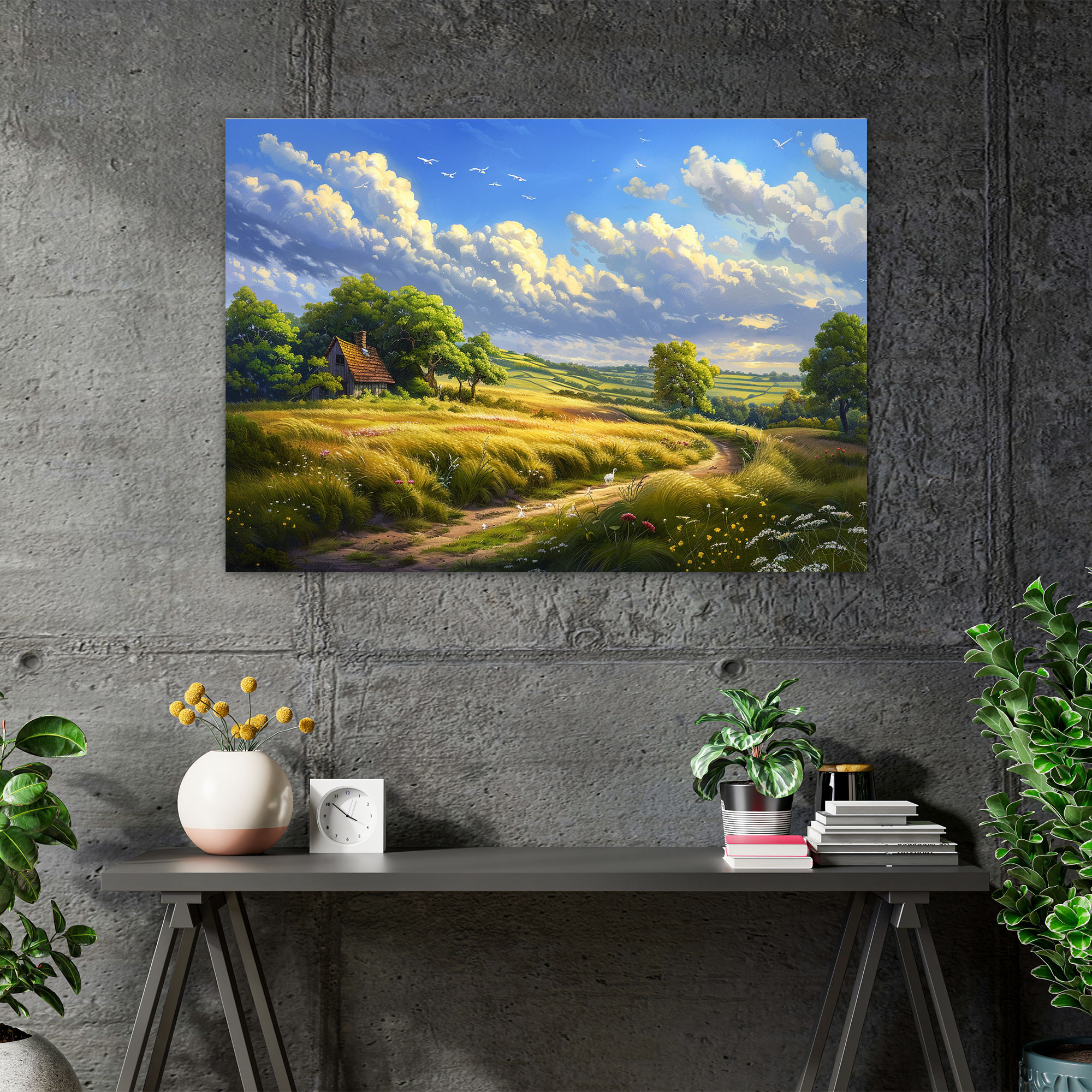 Realism Landscape Wall Art - Realism, Realism, Canvas, Wall Art