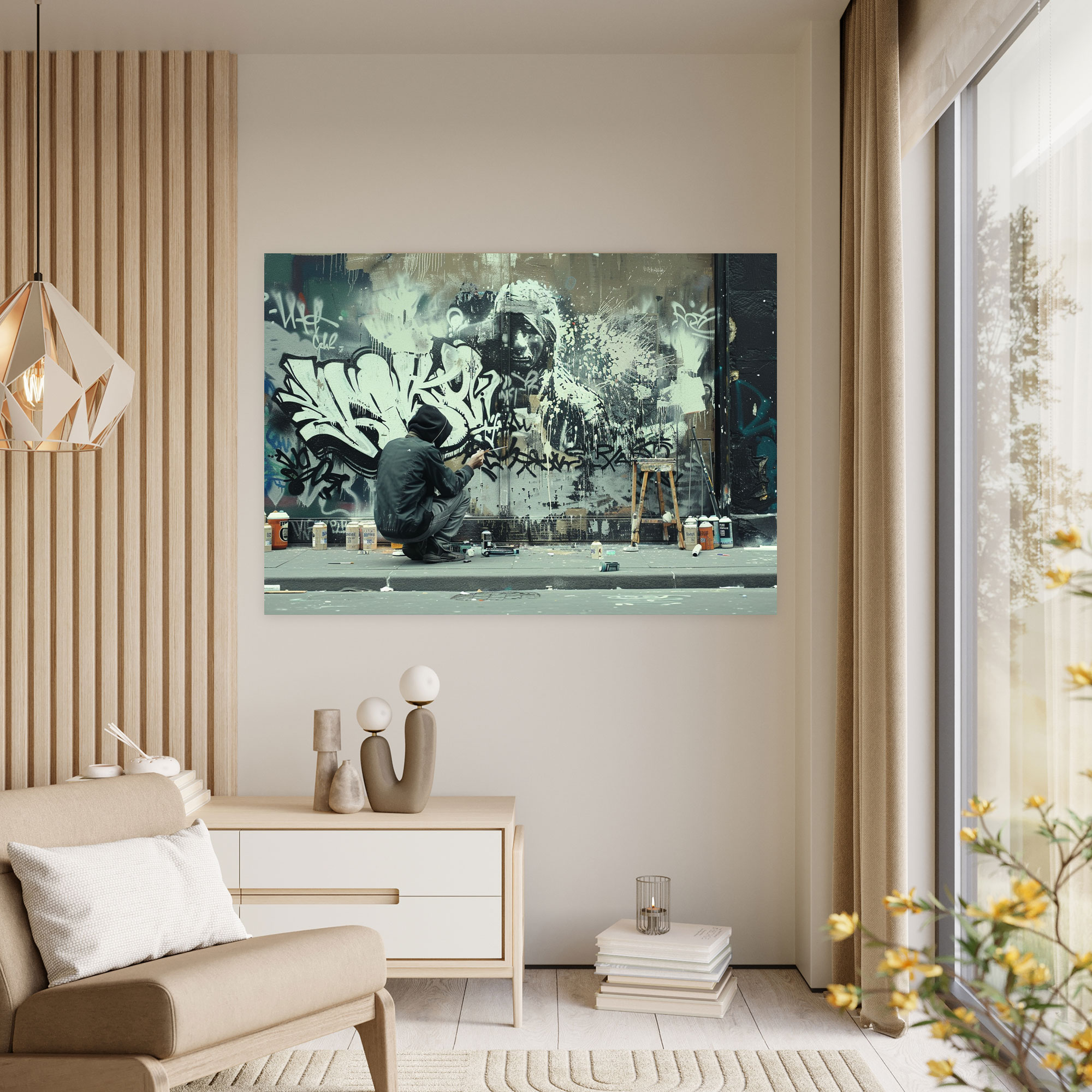 Realism Urban Wall Art - Realism, Canvas, Home Decoration, Wall Art