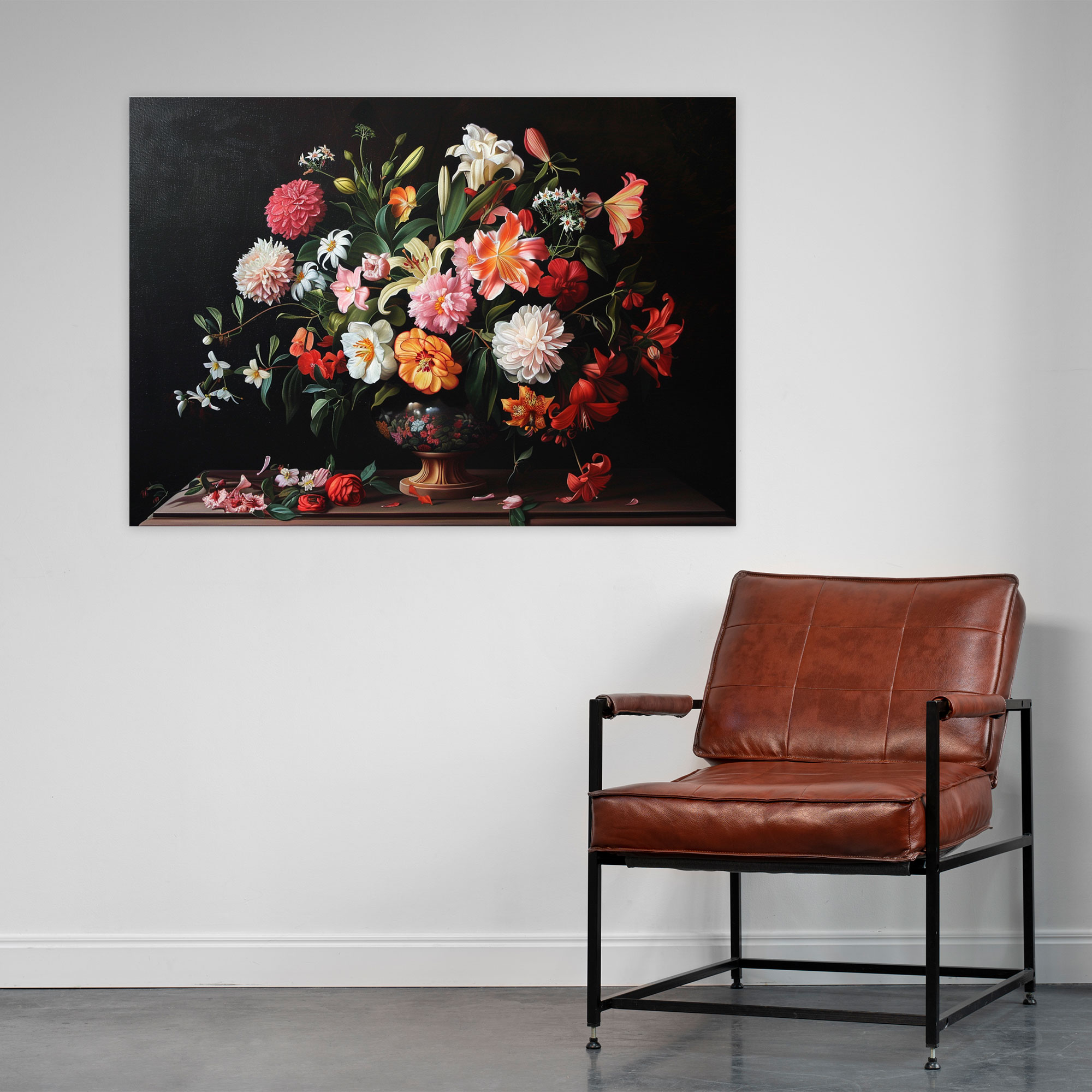 Realism Floral Still Life Wall Art - Realism, Realism, Canvas, Wall Decoration