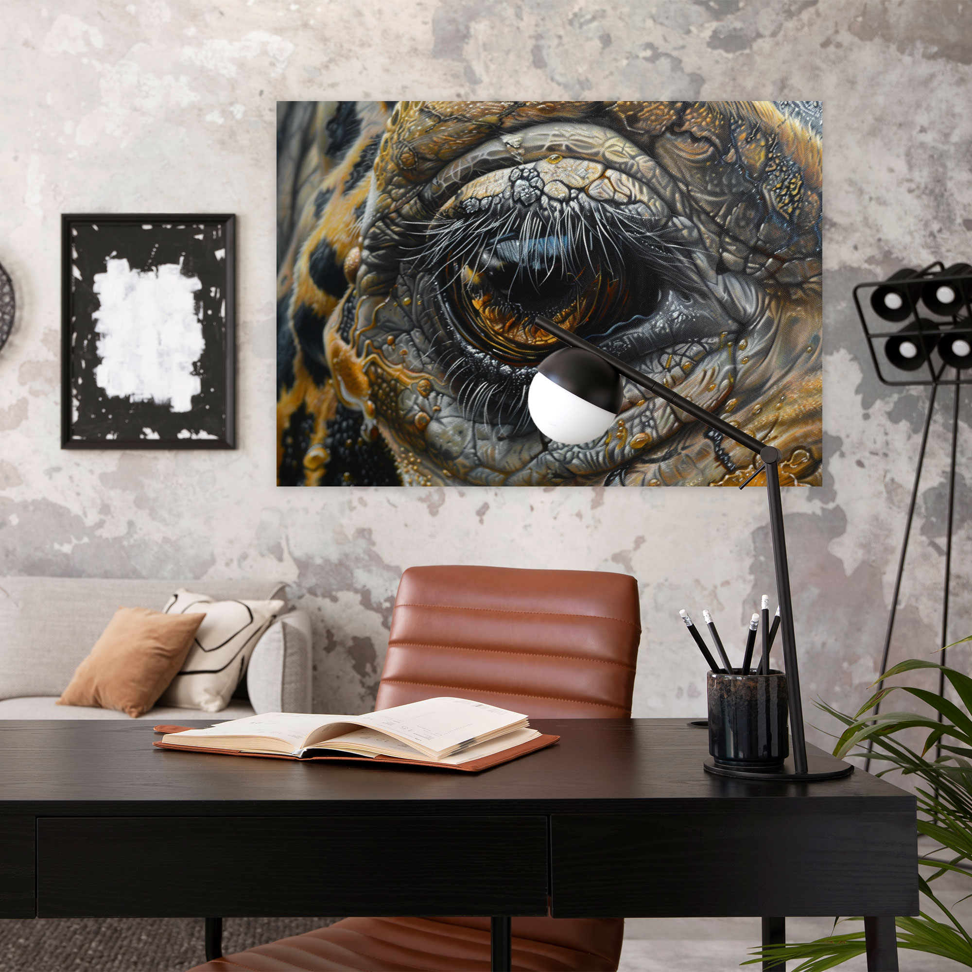 Realism Animal Portrait Wall Art - Realism, Wall Art, Realism, Home Decoration