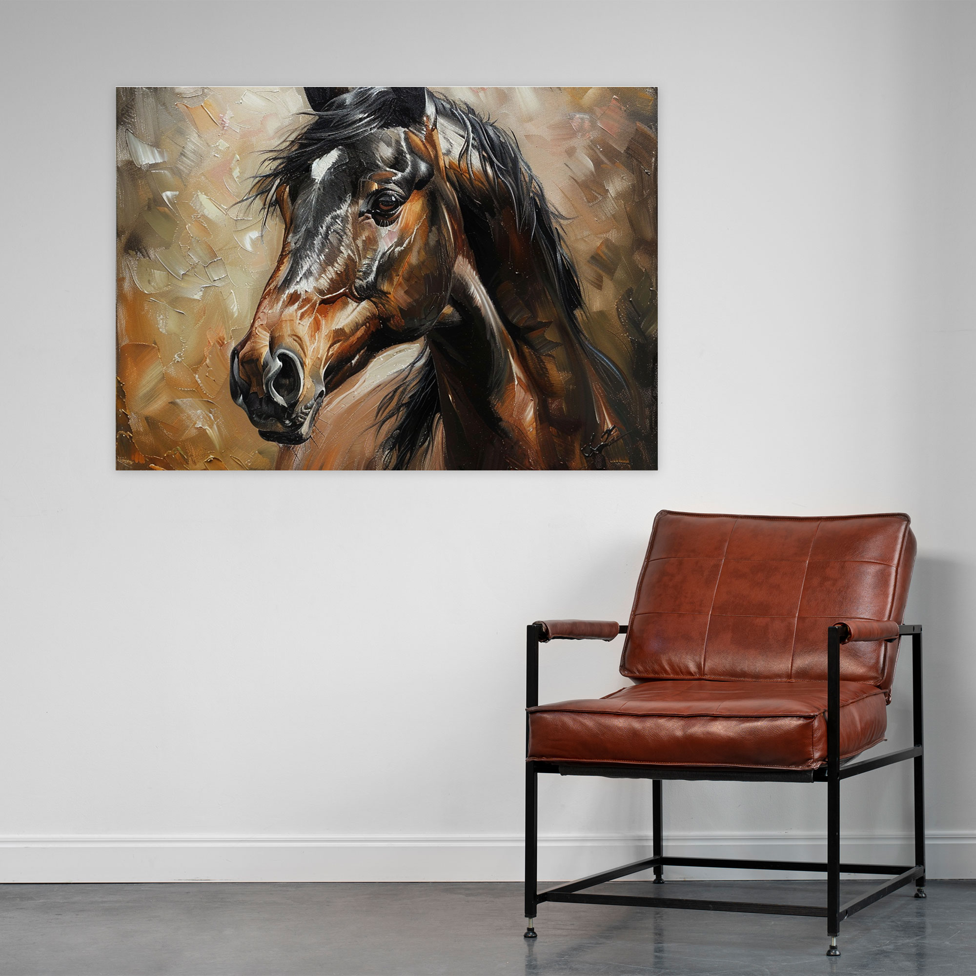 Realism Horse Wall Art - Realism, Home Decoration, Canvas Wall Art, Realism