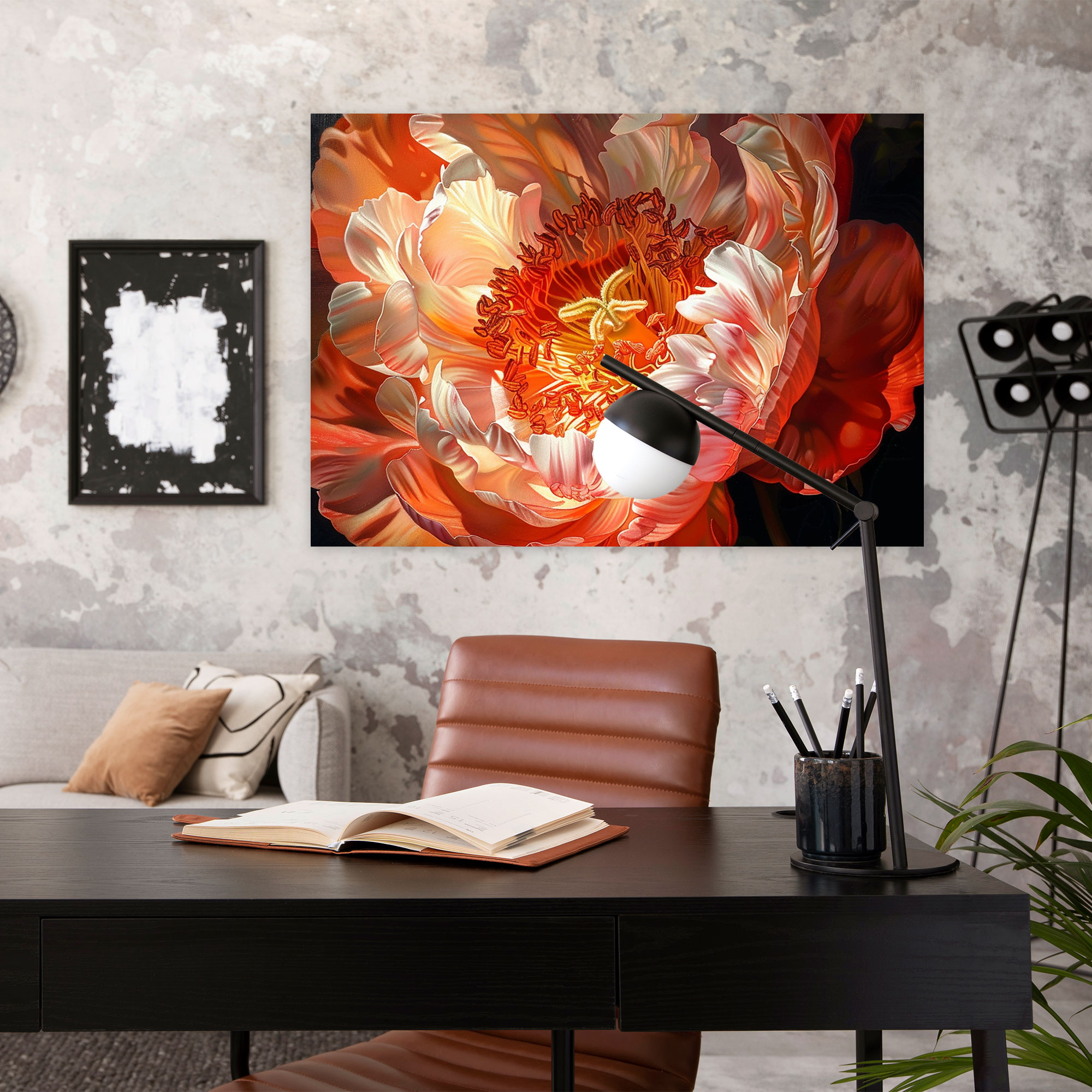 Realism Flower Canvas Print - Realism, Home Decoration, Canvas Print, Canvas Wall Art