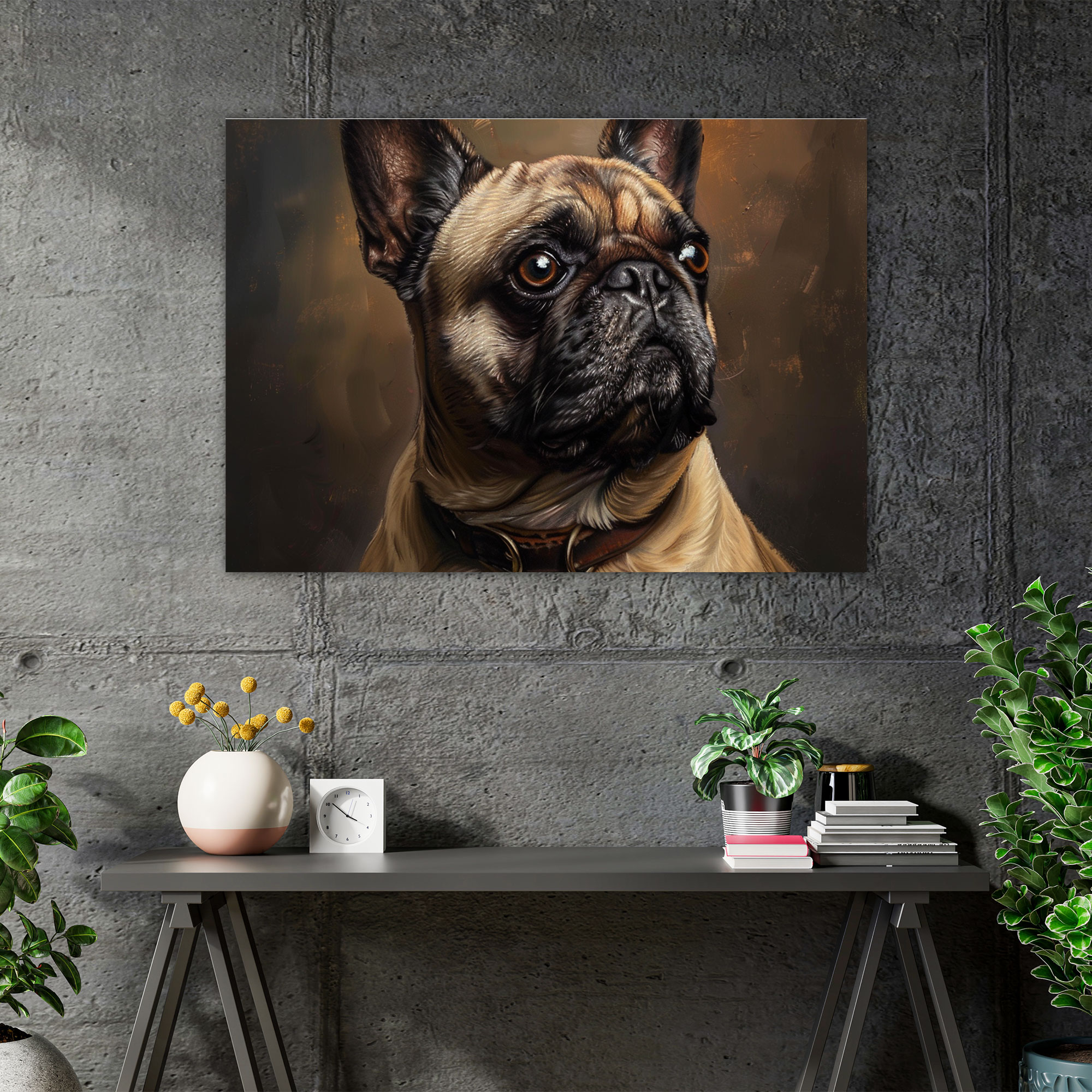 Realism Pet Portrait Wall Art - Realism, Canvas Wall Art, Home Decoration, Canvas