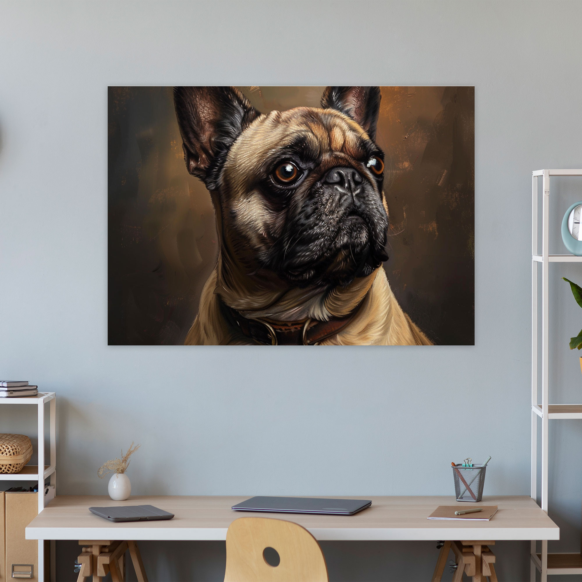Realism Pet Portrait Wall Art - Realism, Canvas Wall Art, Home Decoration, Canvas