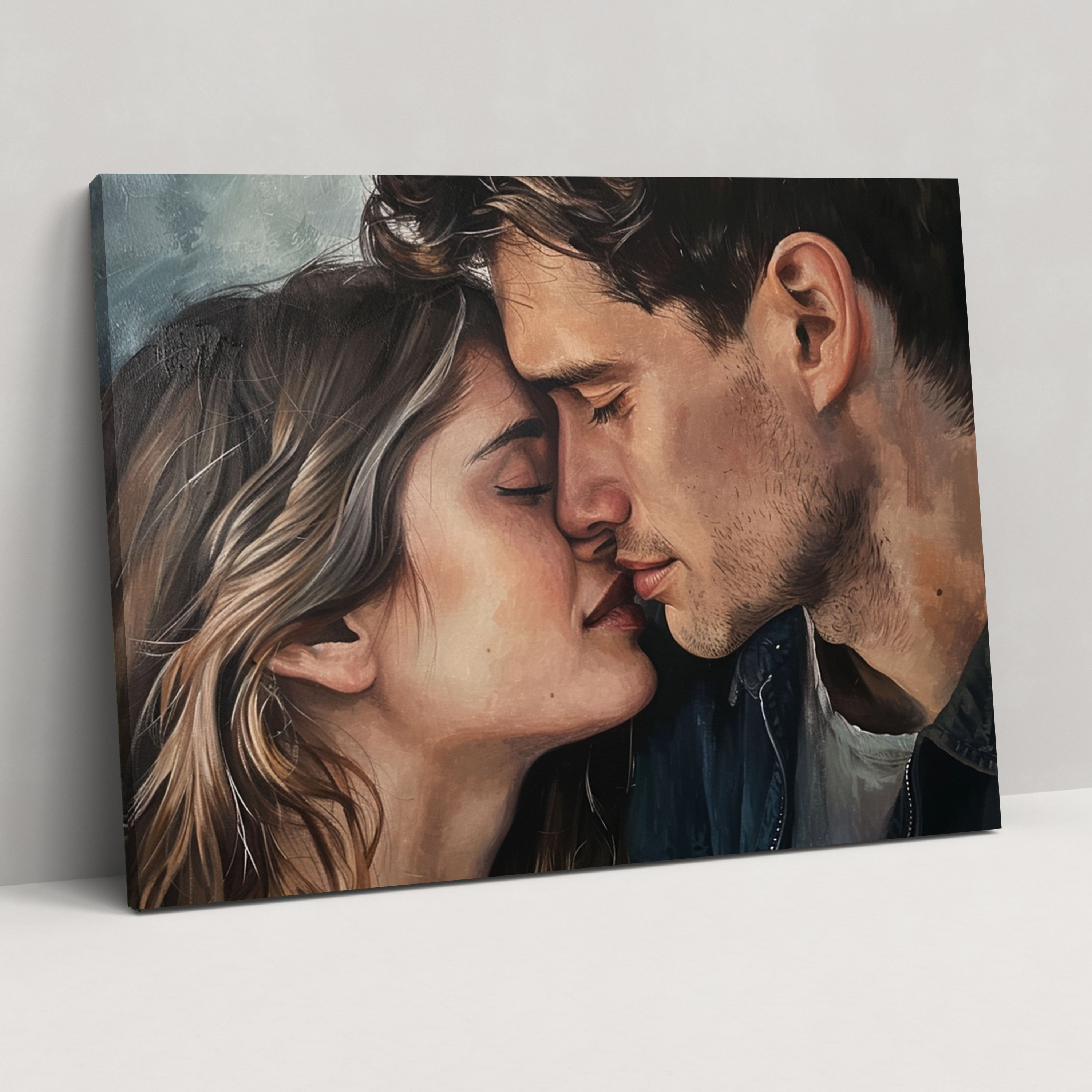 Realism Couple Canvas Print - Realism, Canvas, Realism, Canvas Print