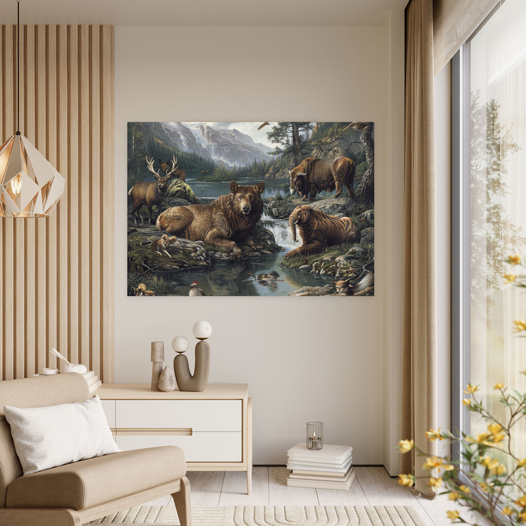 Realism Wildlife Canvas Print - Realism, Canvas Wall Art, Home Decoration, Canvas Print