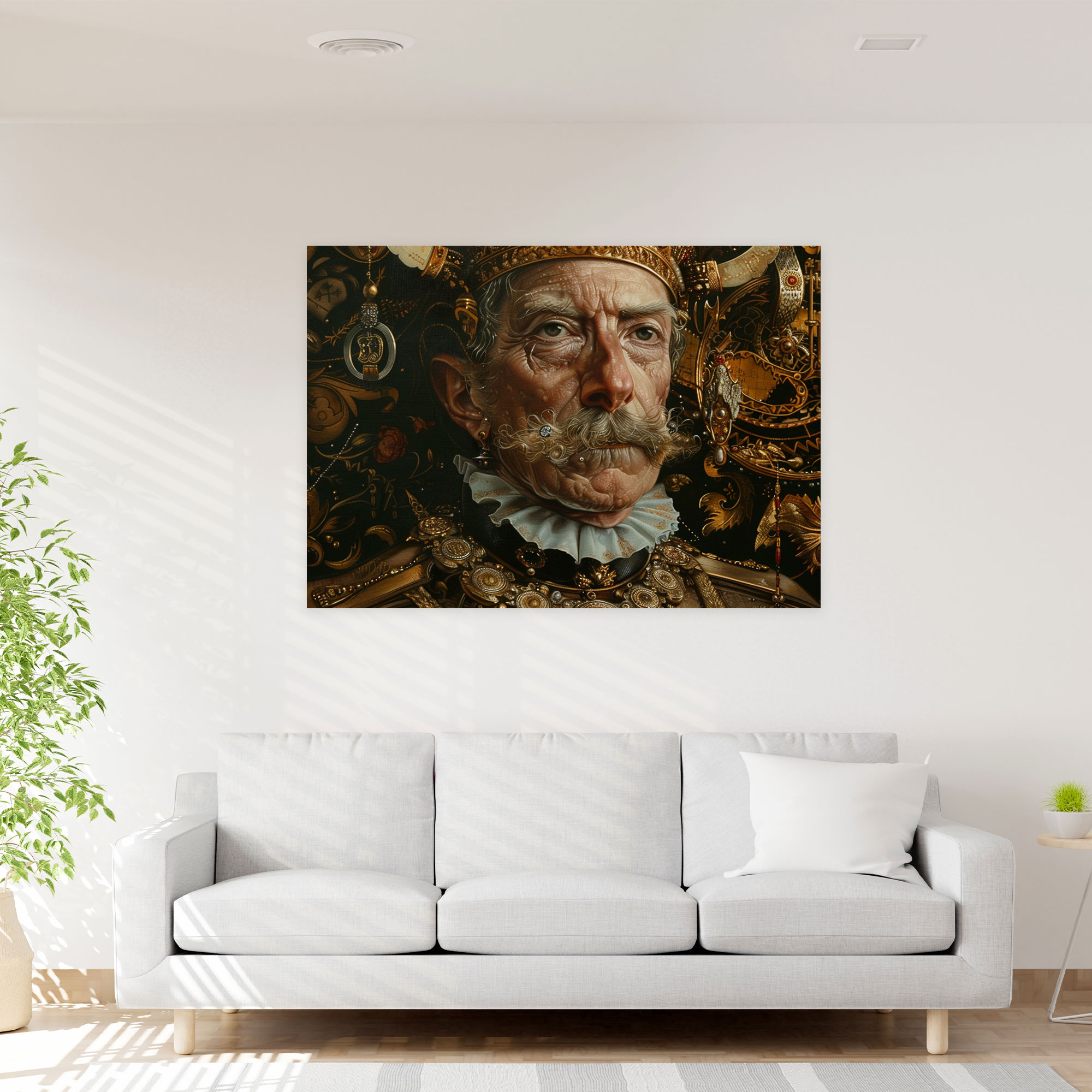 Realism Historical Portrait Wall Art - Realism, Canvas, Canvas Wall Art, Wall Art