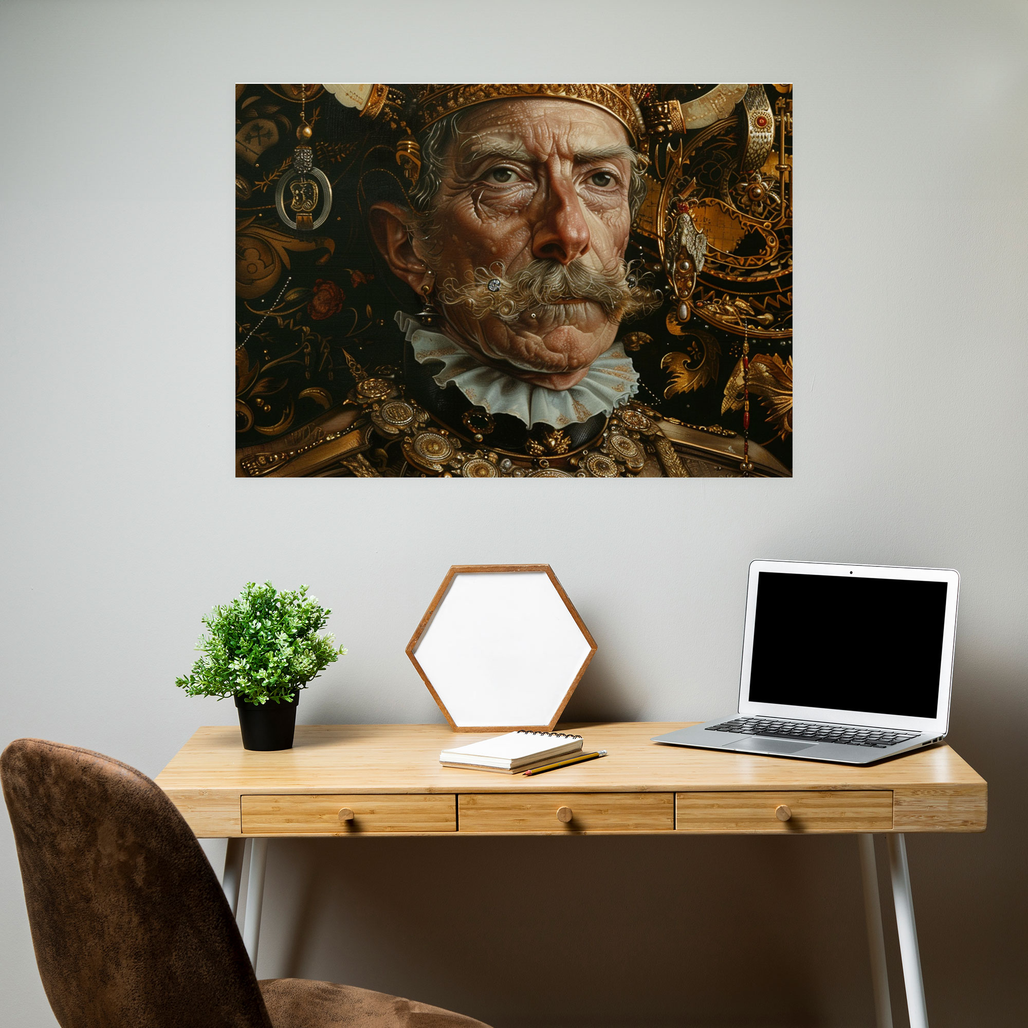 Realism Historical Portrait Wall Art - Realism, Canvas, Canvas Wall Art, Wall Art
