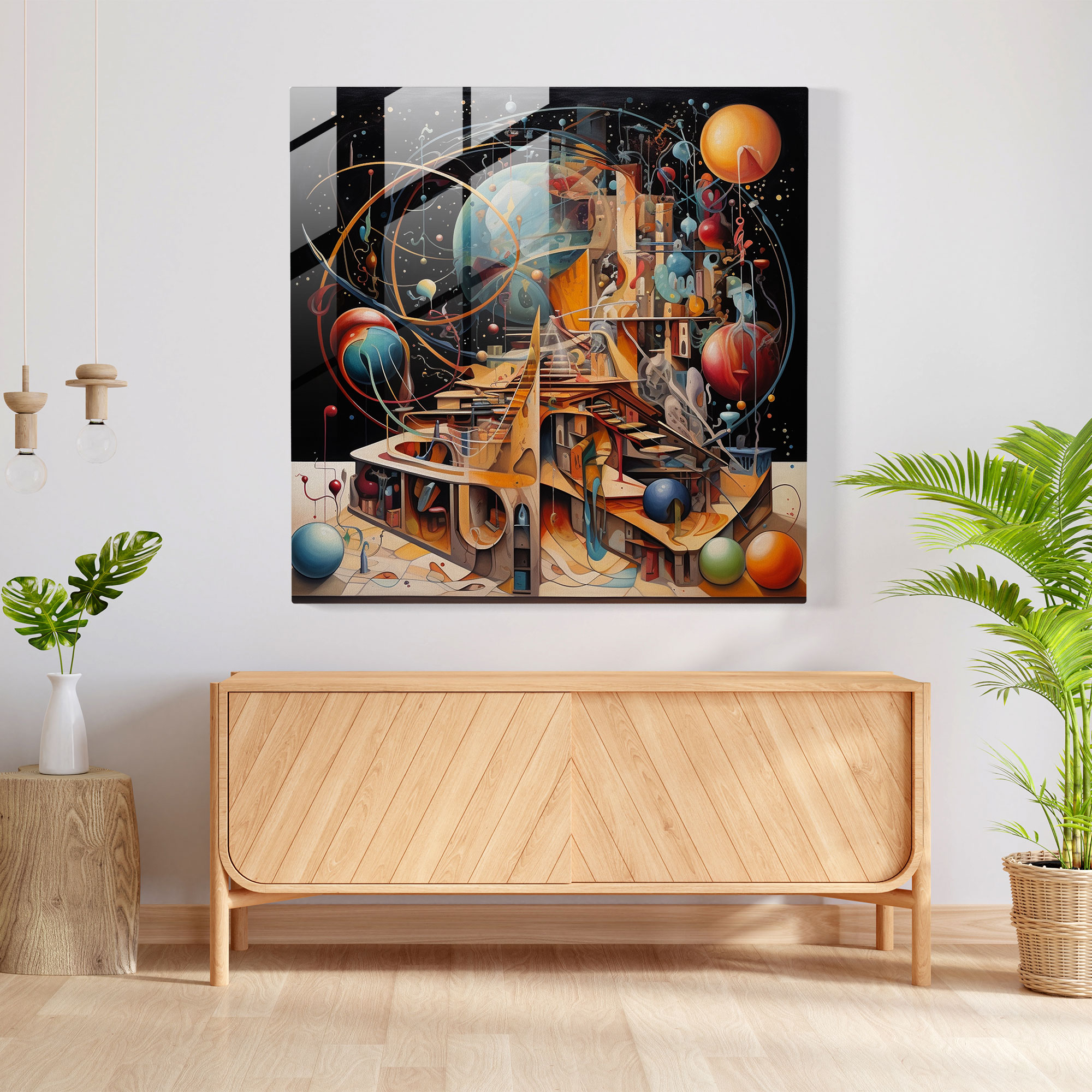 Renaissance Revival Glass Print - Renaissance, Renaissance, Glass Print, Glass Wall Art