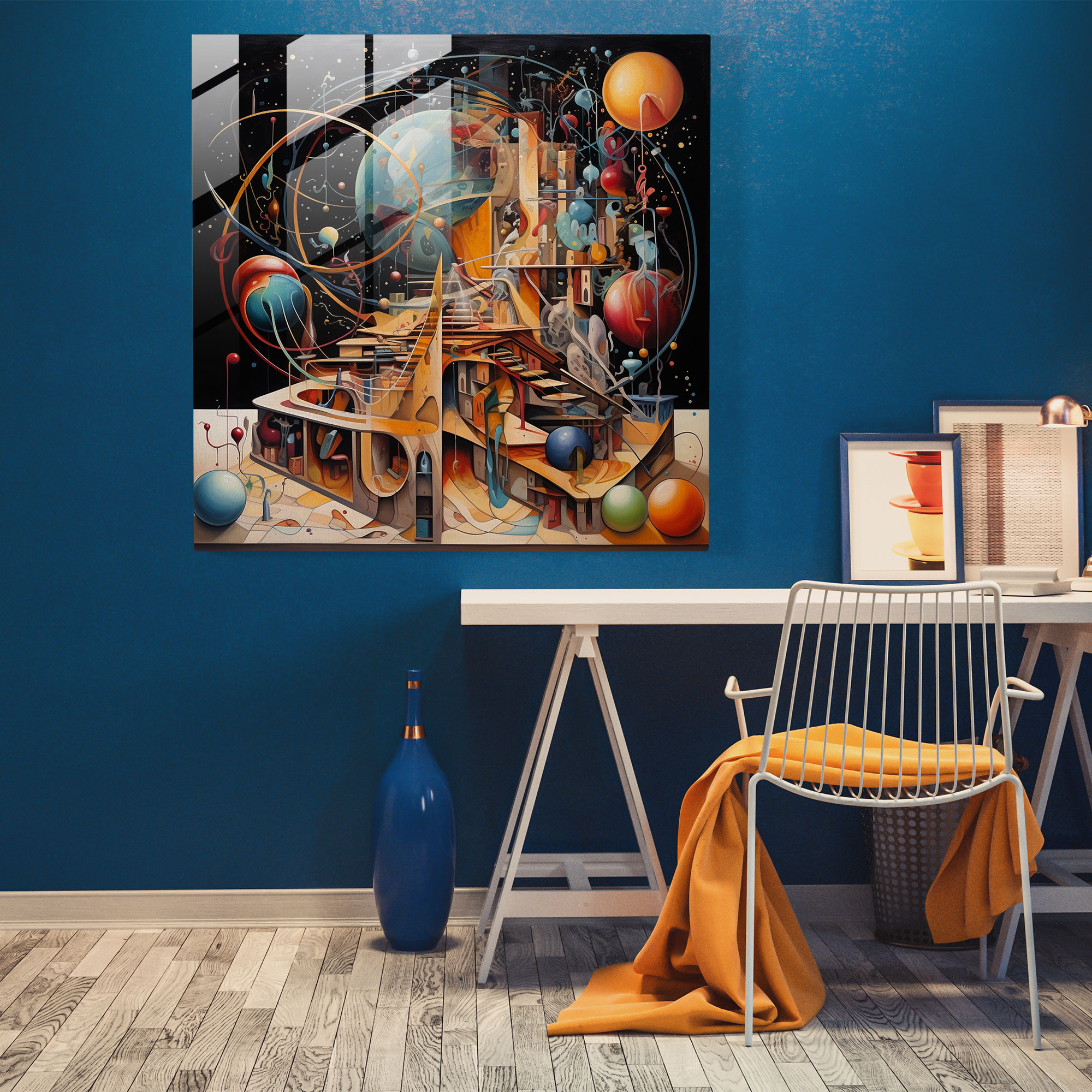 Renaissance Revival Glass Print - Renaissance, Renaissance, Glass Print, Glass Wall Art