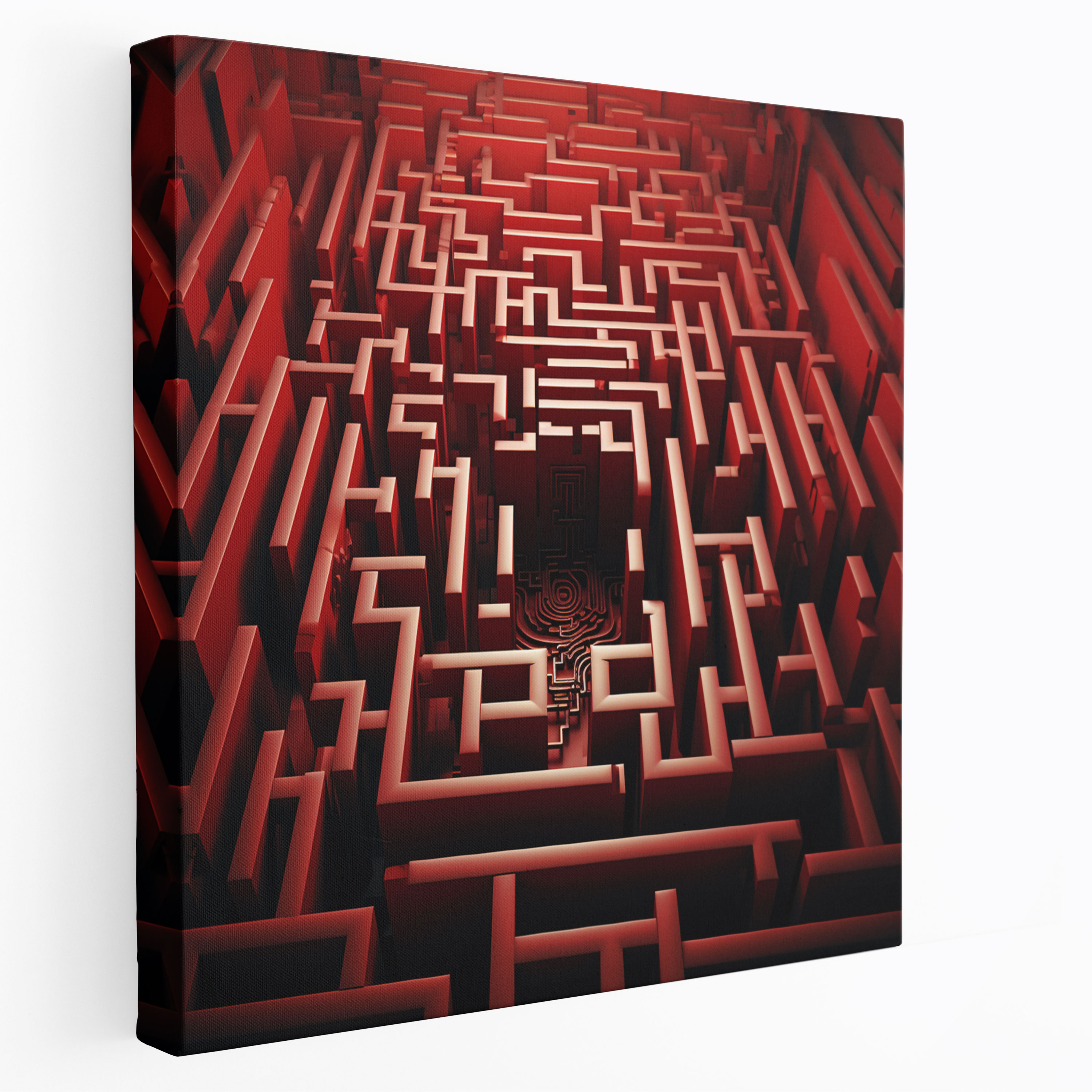 Rejection Wall Art - Rejection, Wall Decoration, Maze, Modern Graphic Design