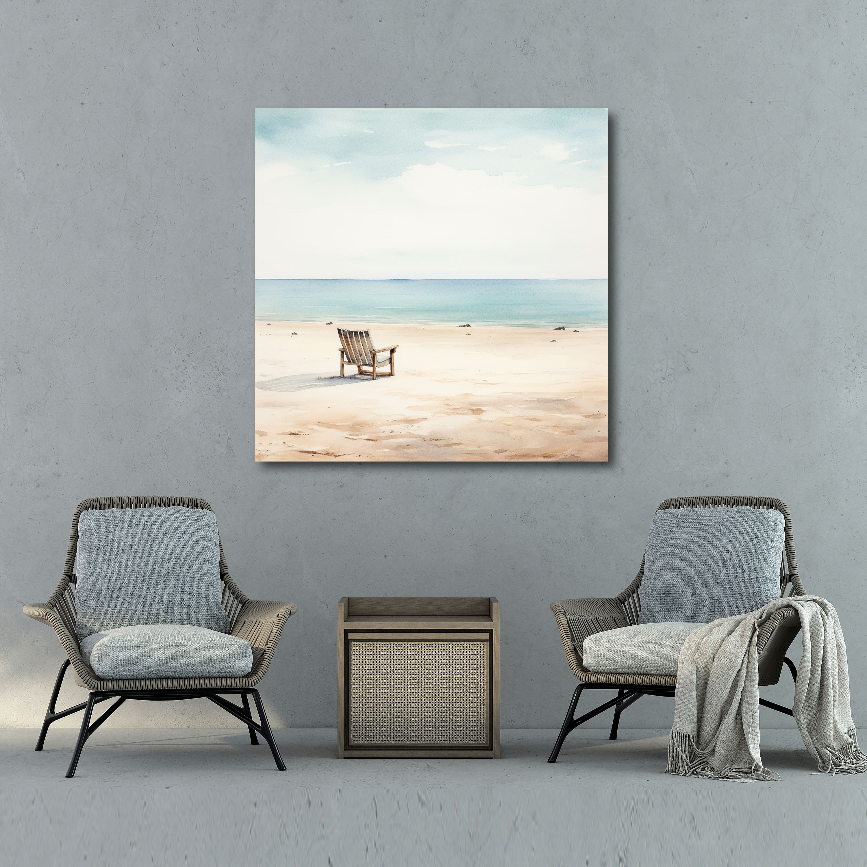 Solitude Wall Art - Rejection, Longing, Solitude Wall Art, Canvas