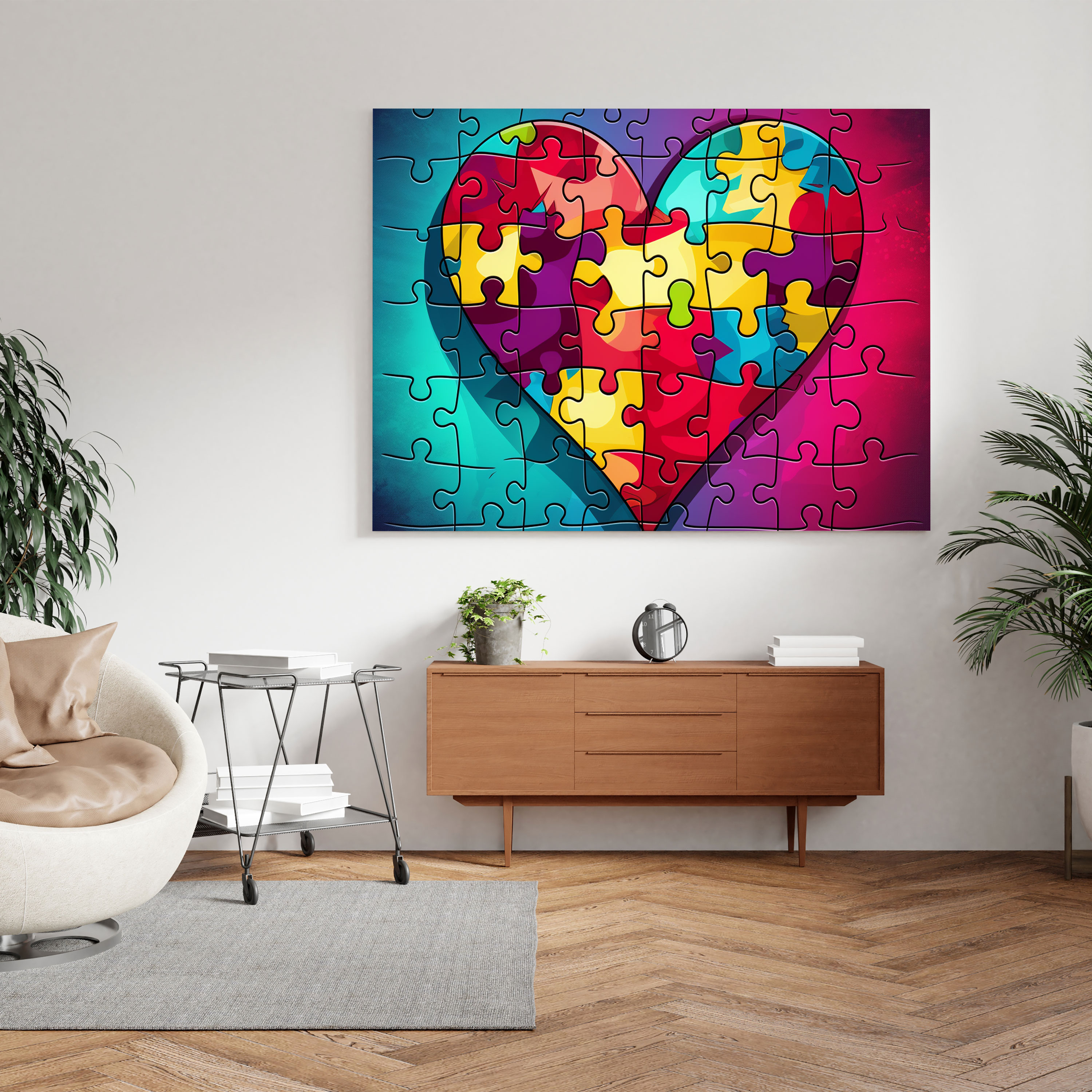 Heartbreak Wall Decoration - Rejection, Heartbreak Wall Decoration, Broken Heart, Pain Of Rejection