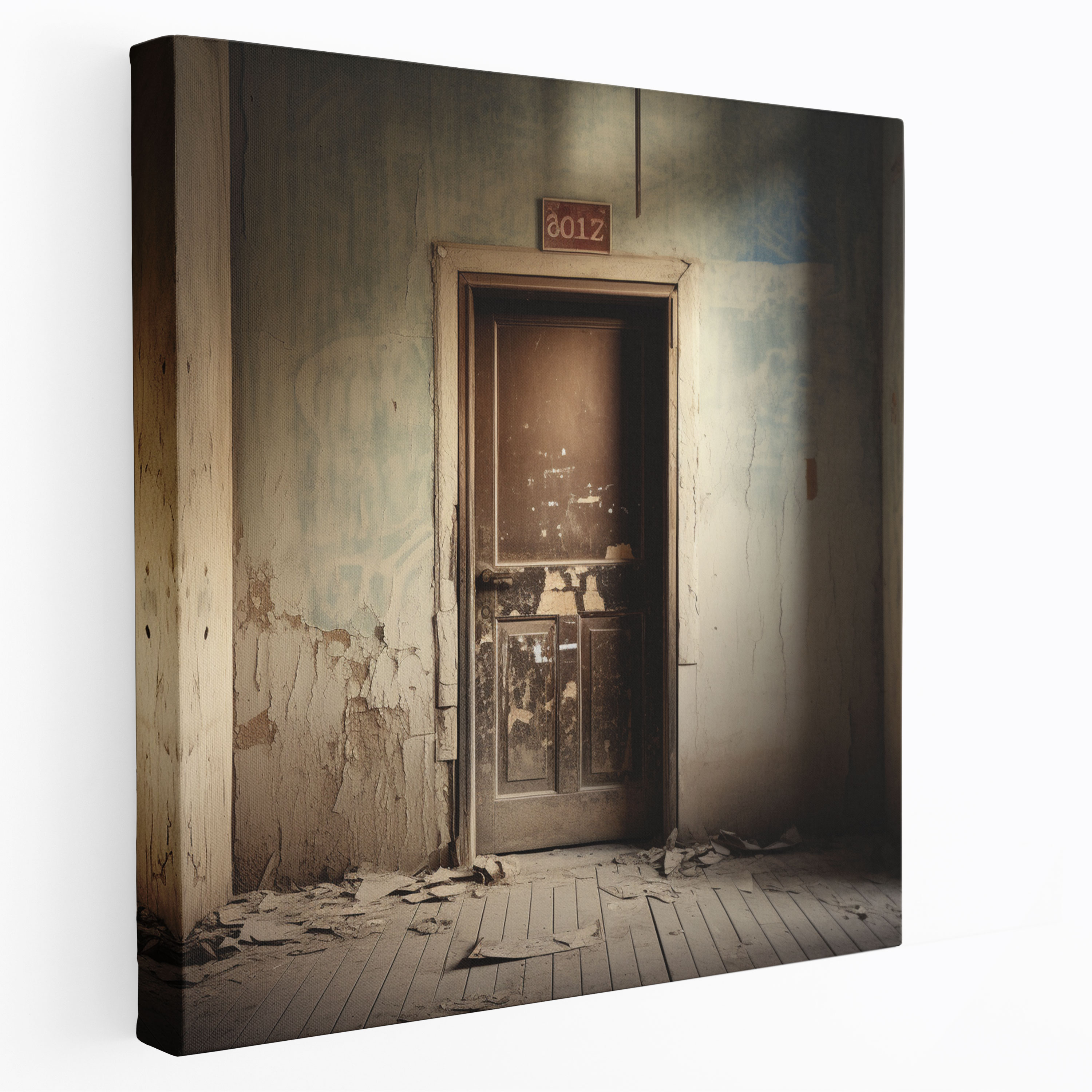 Door Of Rejection Canvas Print - Rejection, Wall Decoration, Contemporary Photograph, Wall Art