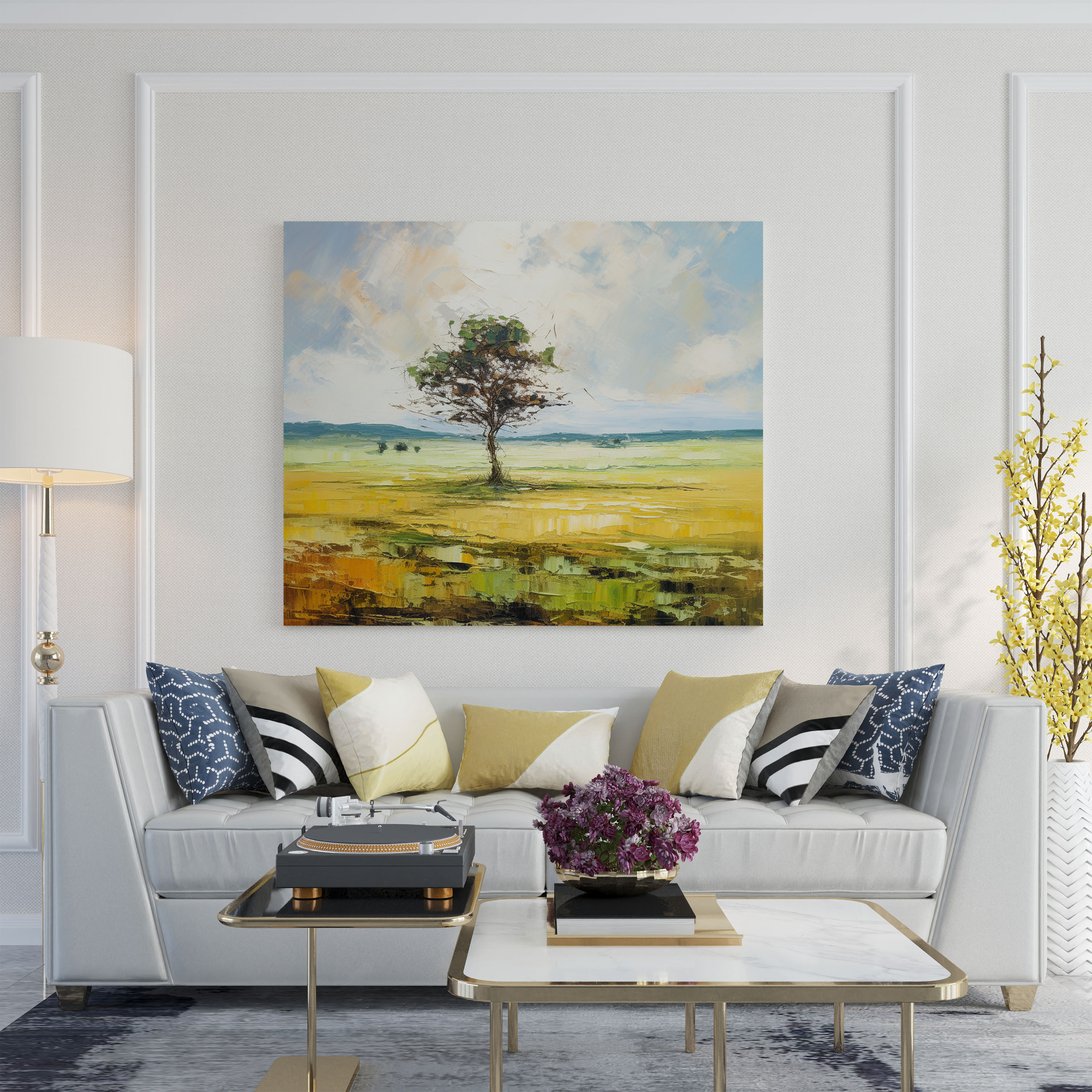 Solitude Of Rejection Wall Art - Rejection, Wall Decoration, Impressionist Painting, Home Decoration
