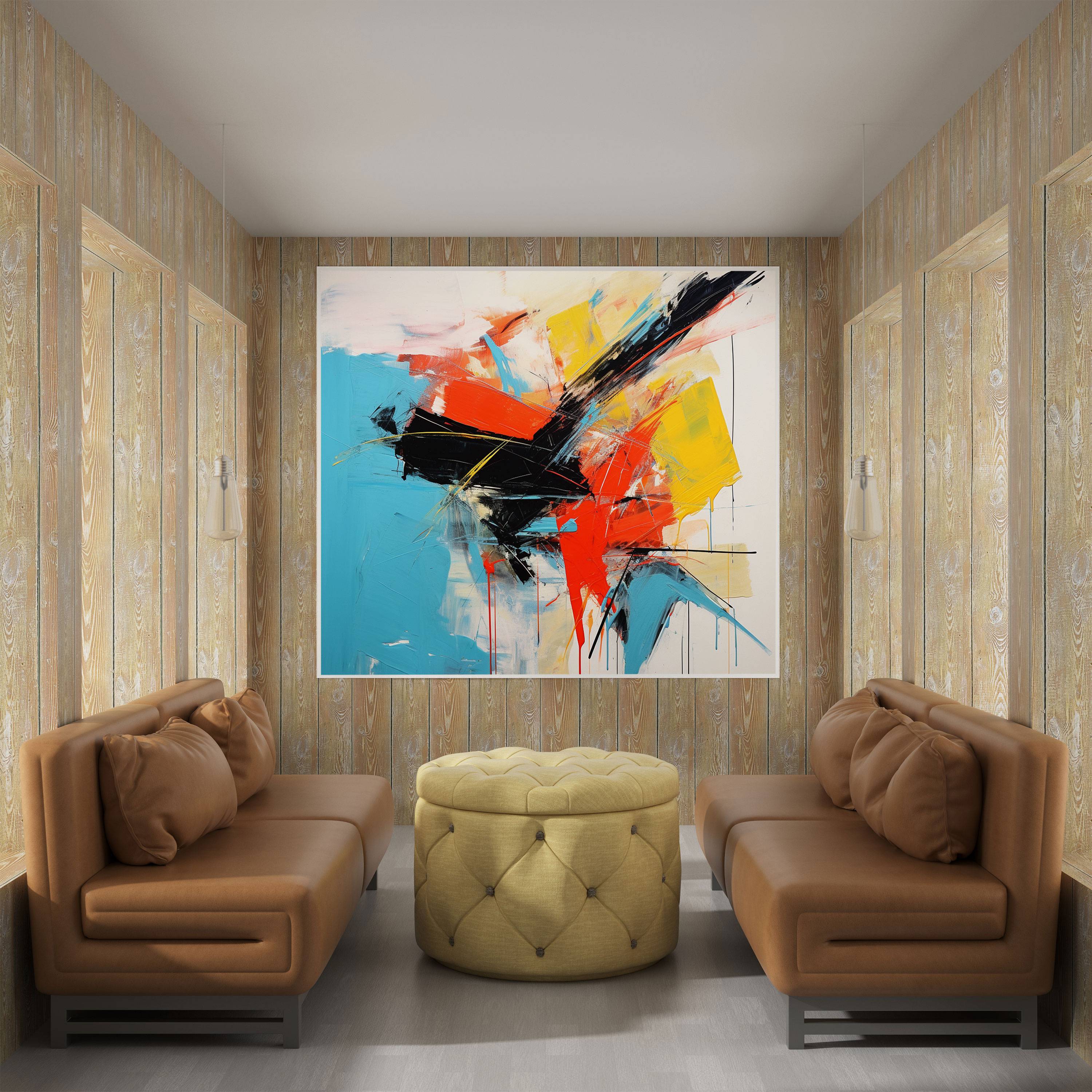 Rejection Canvas Print - Rejection, Canvas, Painting, Home Decoration