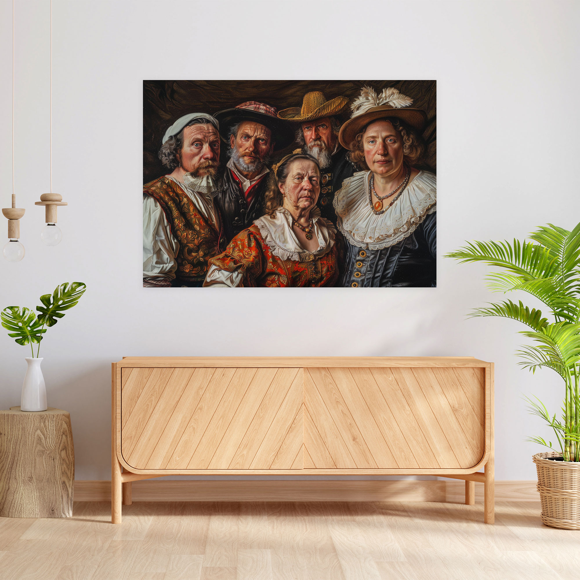 Rembrandt Style Canvas Print - Rembrandt, Rembrandt Style, Home Decoration, Canvas