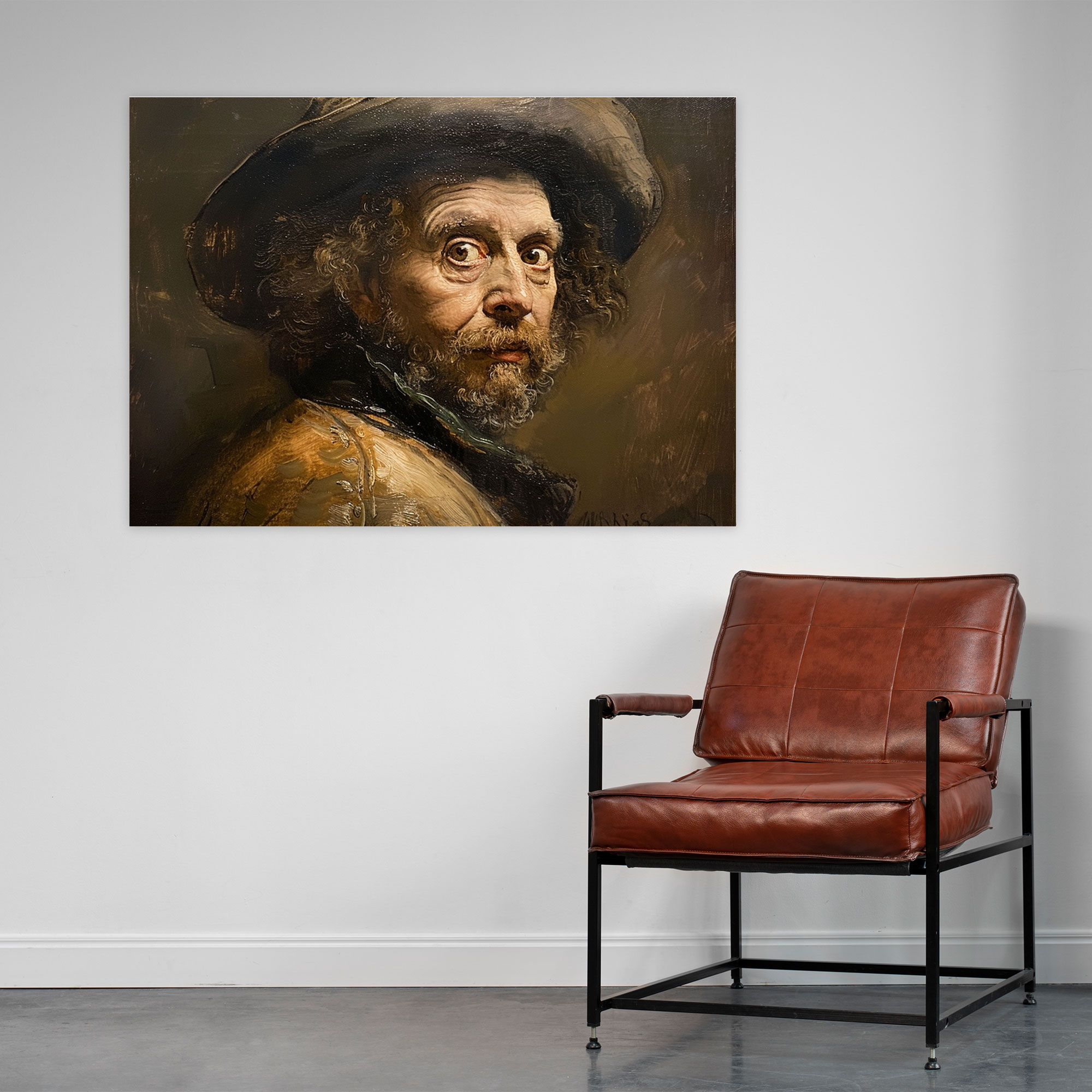 Rembrandt Style Wall Decoration - Rembrandt, Canvas Wall Art, Canvas, Wall Decoration